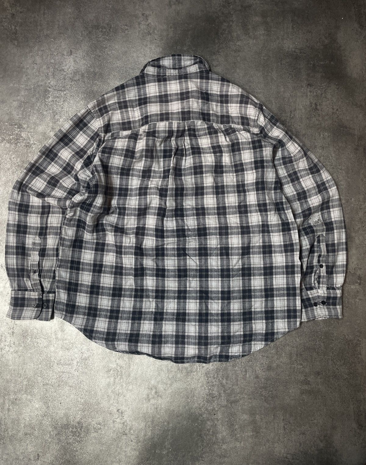 Flannel Vintage Y2K Flannel Shirt Boxy Fit Thick Rare Size US XL / EU 56 / 4 - 2 Thumbnail