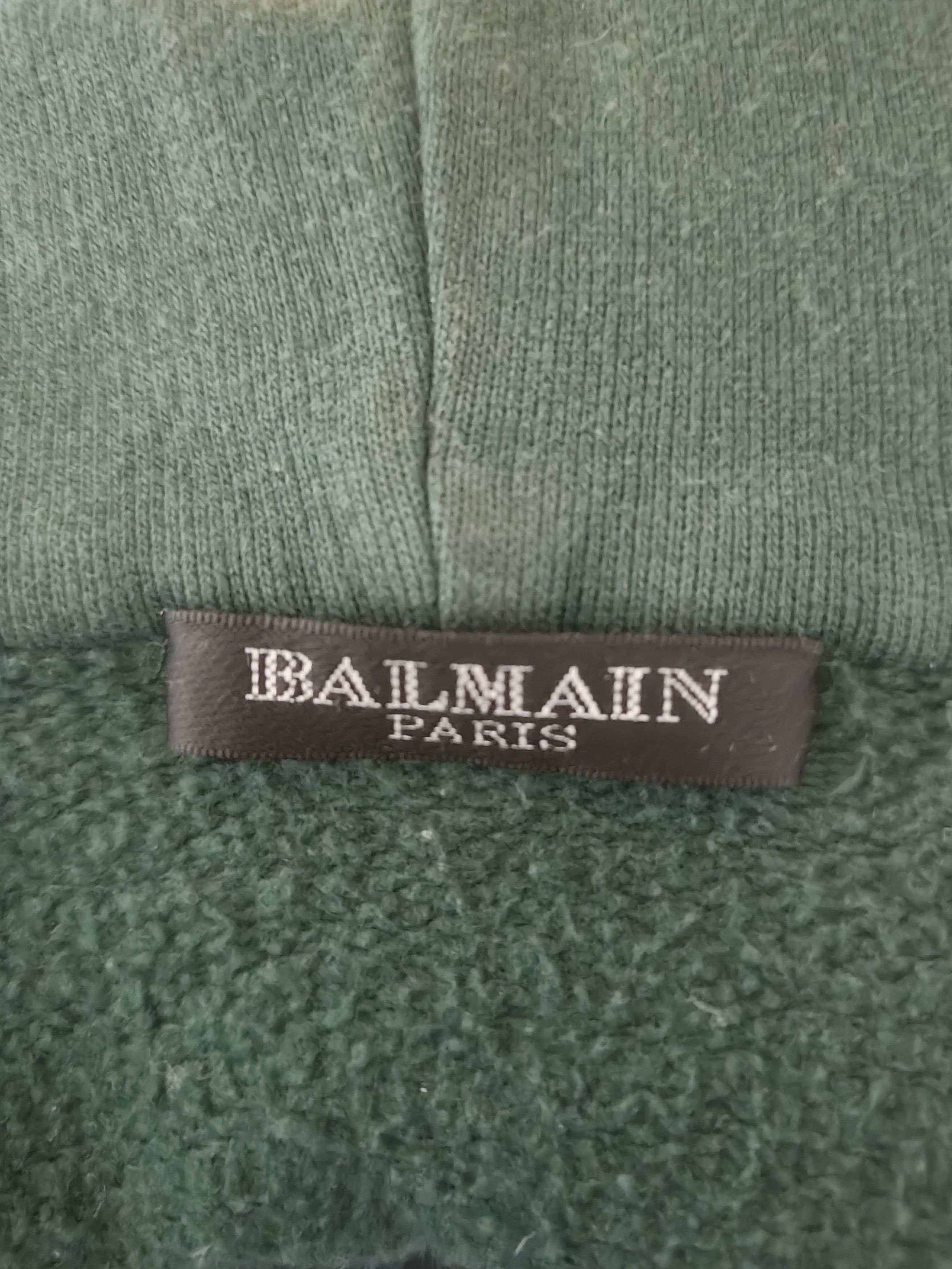 Balmain Balmain By Decarnin Archive SS10 Crest Zip Hoodie Size US L / EU 52-54 / 3 - 7 Thumbnail