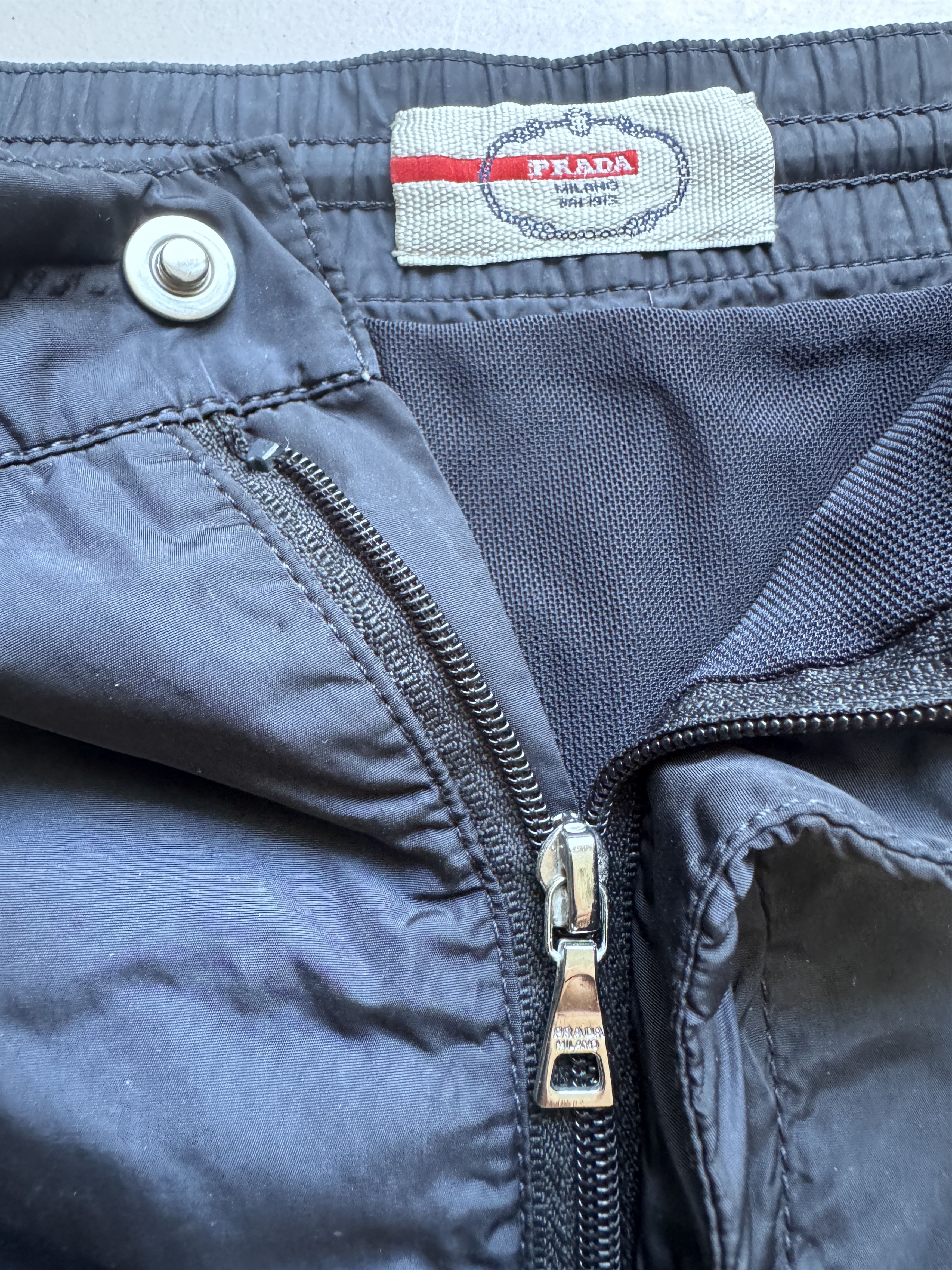 Prada Prada Swim Trunks Shorts Dark Blue IT 50 - L Size US 34 / EU 50 - 3 Thumbnail