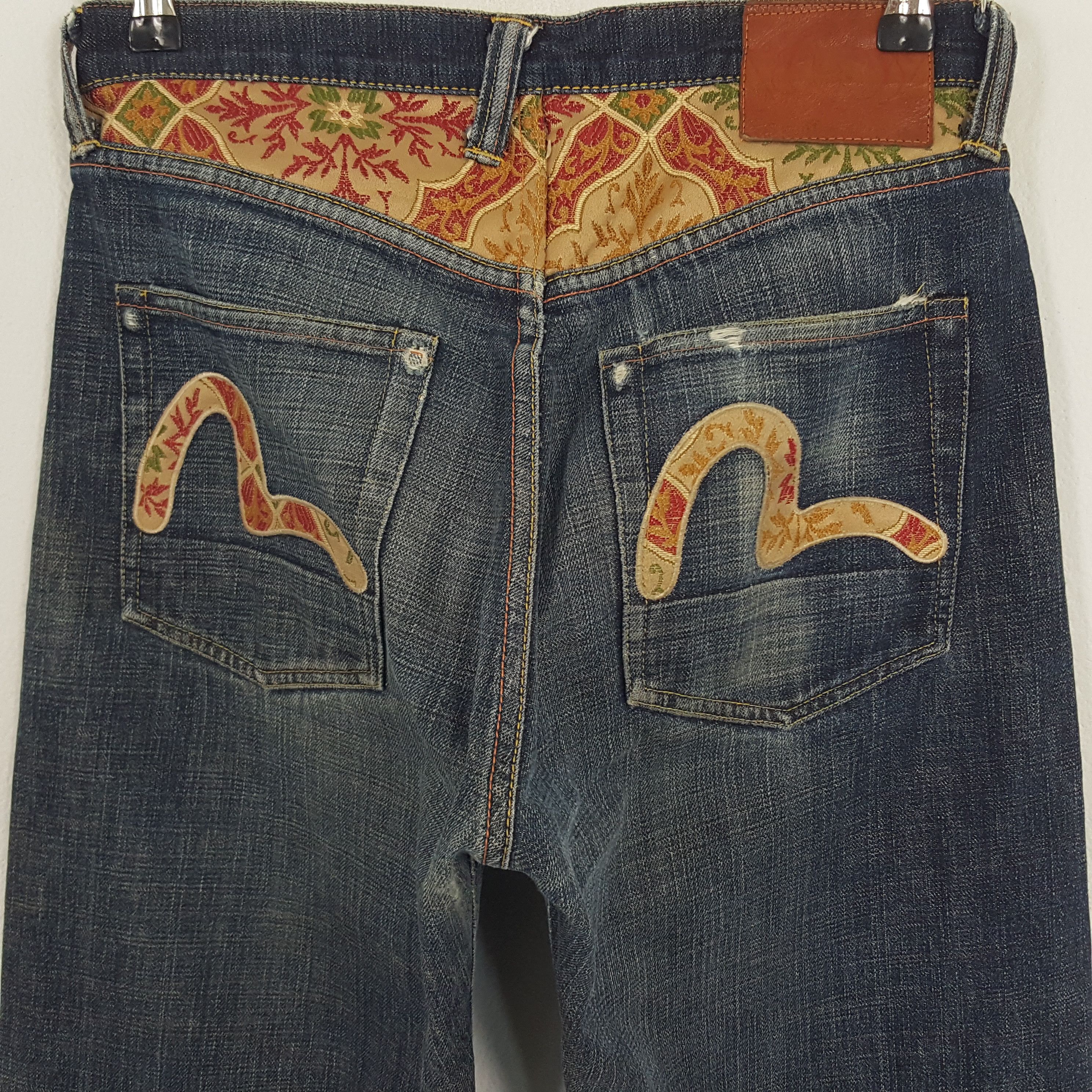 Evisu × Japanese Brand × Vintage Vintage Evisu Japanese Brand Daicock Custom Denim Jeans Size US 30 / EU 46 - 5 Thumbnail