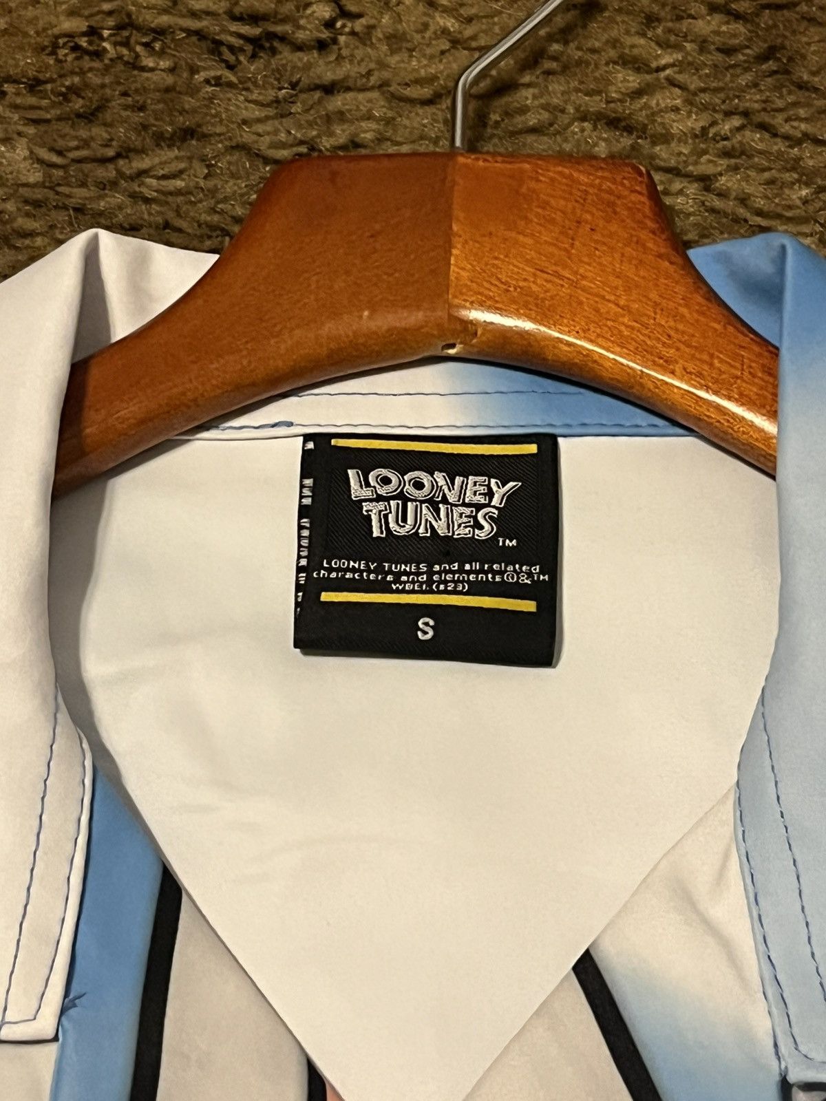 Warner Bros Looney Tunes Bugs Bunny Button Up Shirt Small Size US S / EU 44-46 / 1 - 2 Thumbnail