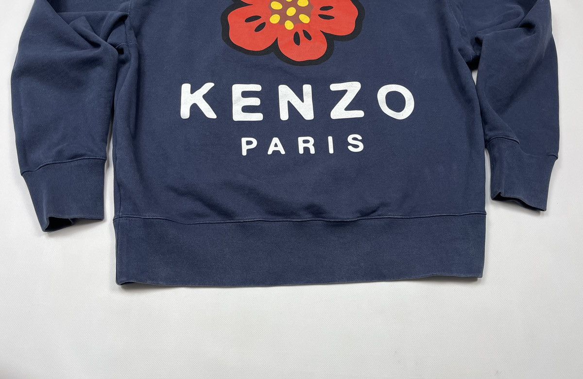 Kenzo Kenzo Paris Boke Flower Nigo Era Oversized Hoodie Logo Blue Size US M / EU 48-50 / 2 - 11 Thumbnail