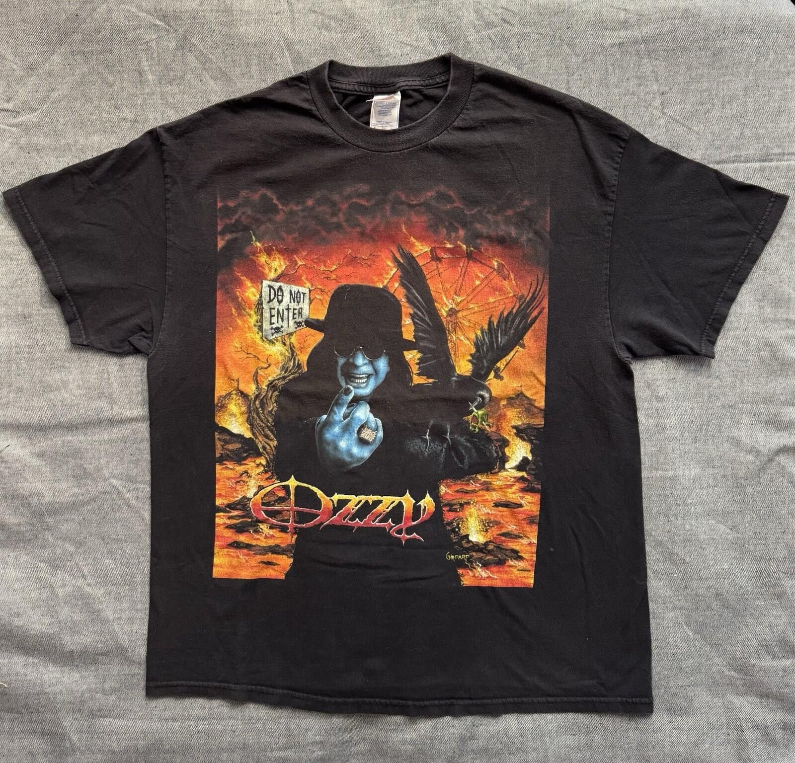 Vintage Vintage Ozzy Osbourne 2006 Tour Concert Merch T-Shirt XL Size ONE SIZE - 1 Thumbnail