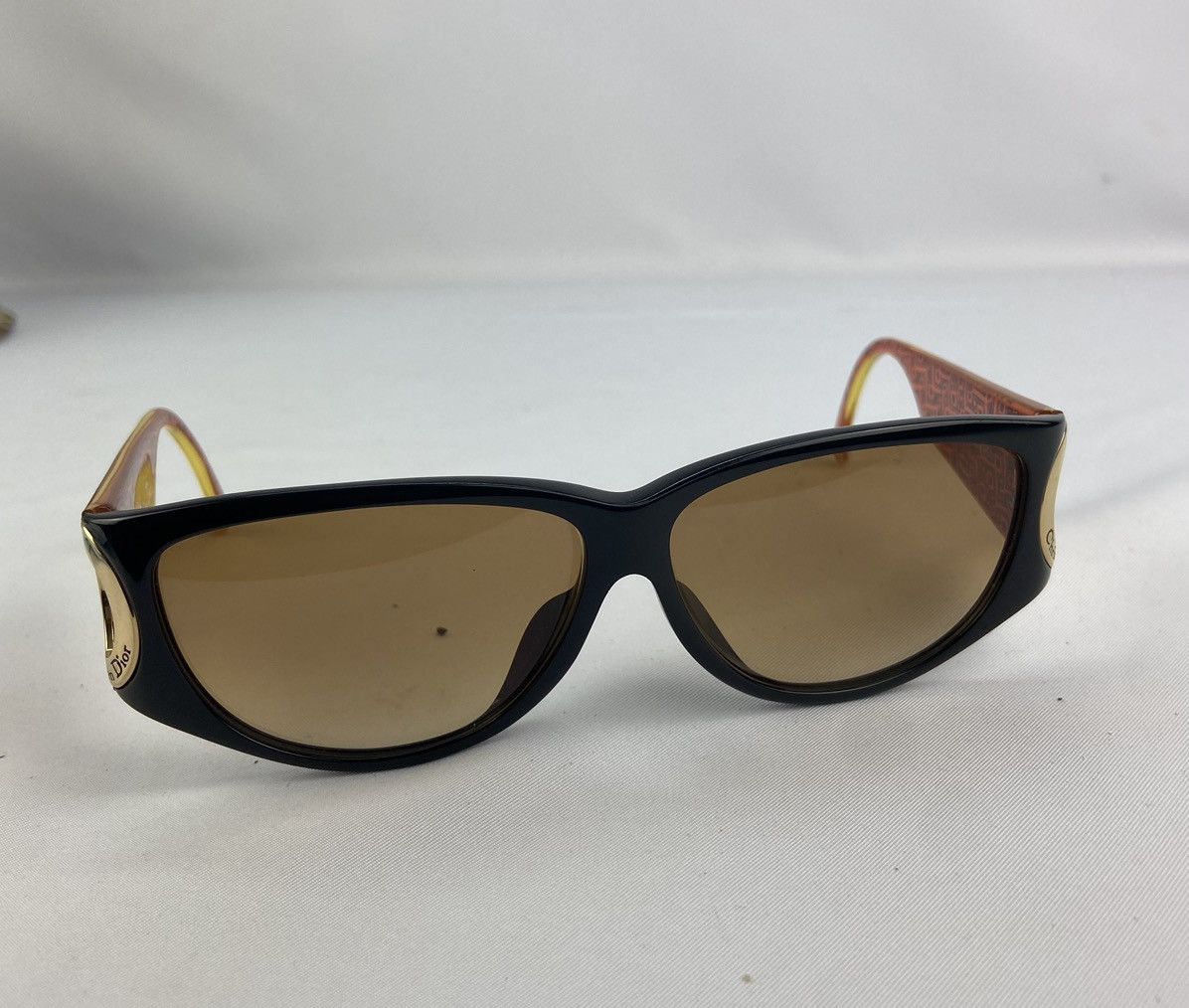 Dior 90s CHRISTIAN DIOR 2662A 90 CAT EYE SUNGLASSES BROWN Size ONE SIZE - 12 Thumbnail