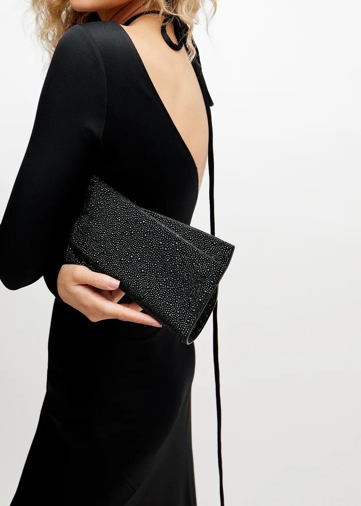 Christian Louboutin os11x0126 Size: OS / Loubitwist Small Clutch in Black Size ONE SIZE - 3 Thumbnail