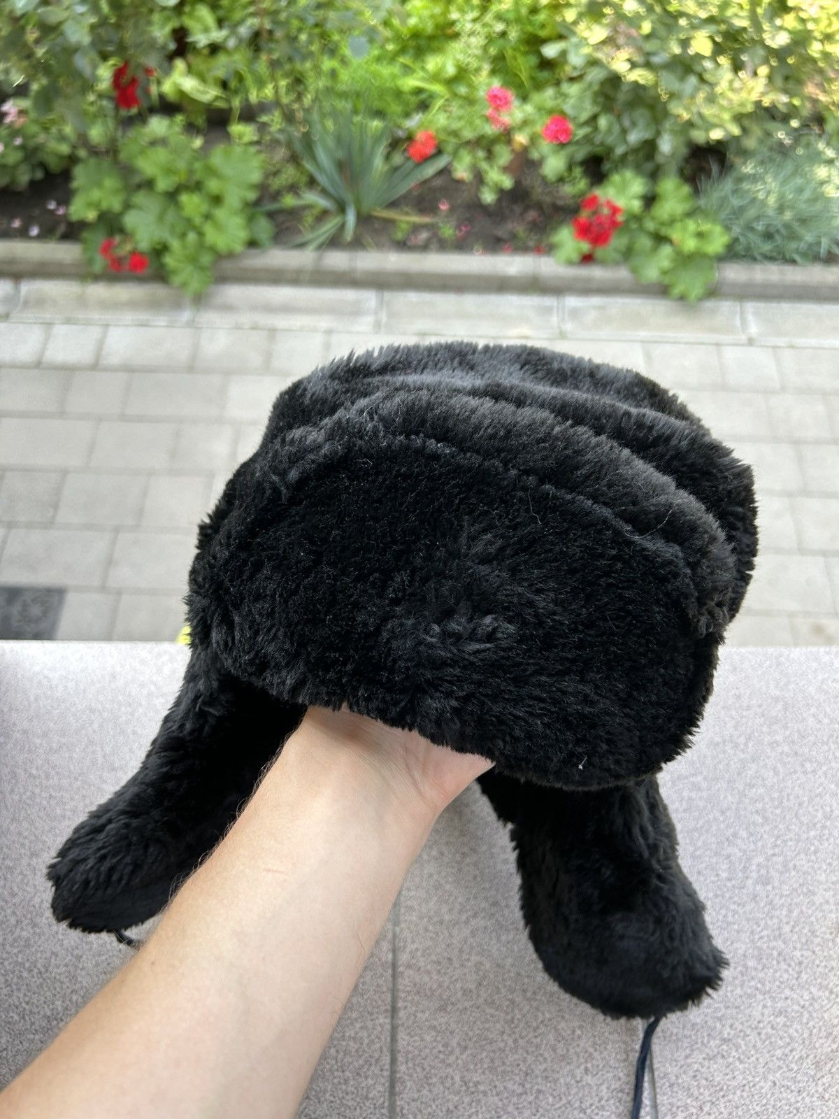 Hysteric Glamour Crazy Y2k Mohair Fuzzy Hat Ushanka Punk Winter Size ONE SIZE - 3 Thumbnail