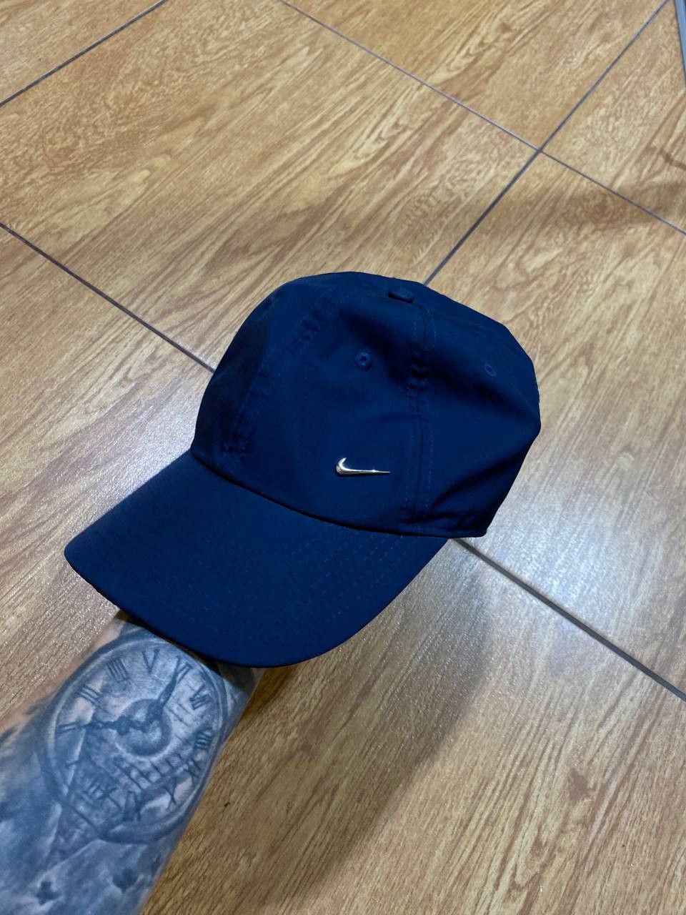 Nike Vintage Cap Blue Y2K logo Metal NIKE One size Size ONE SIZE - 4 Thumbnail