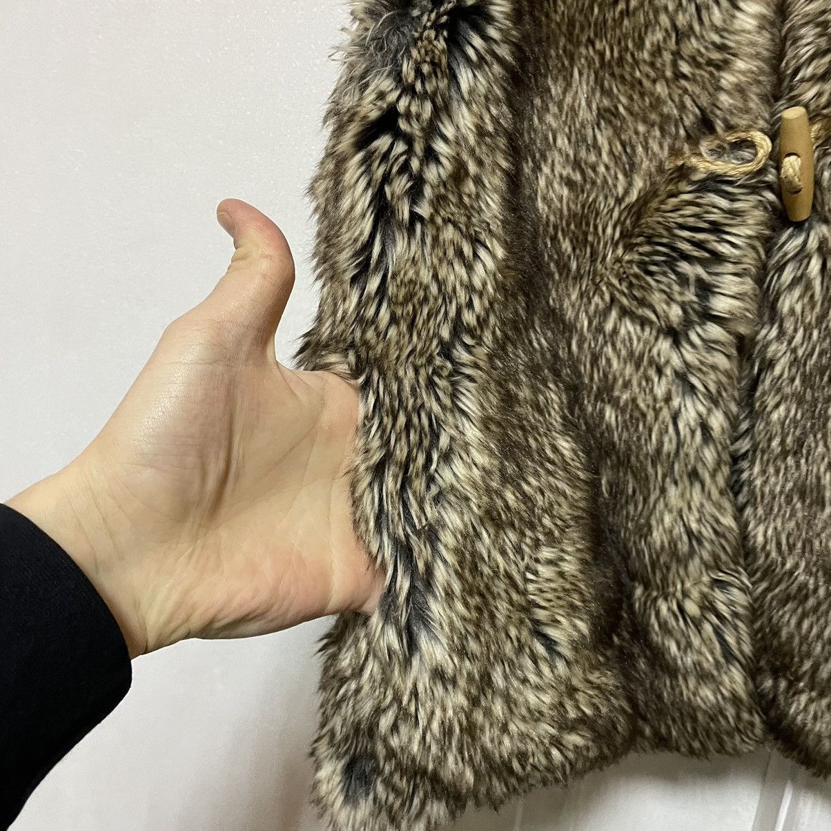 Japanese Brand Japanese Faux Fur Vest Woman with zippers Size S / US 4 / IT 40 - 3 Thumbnail