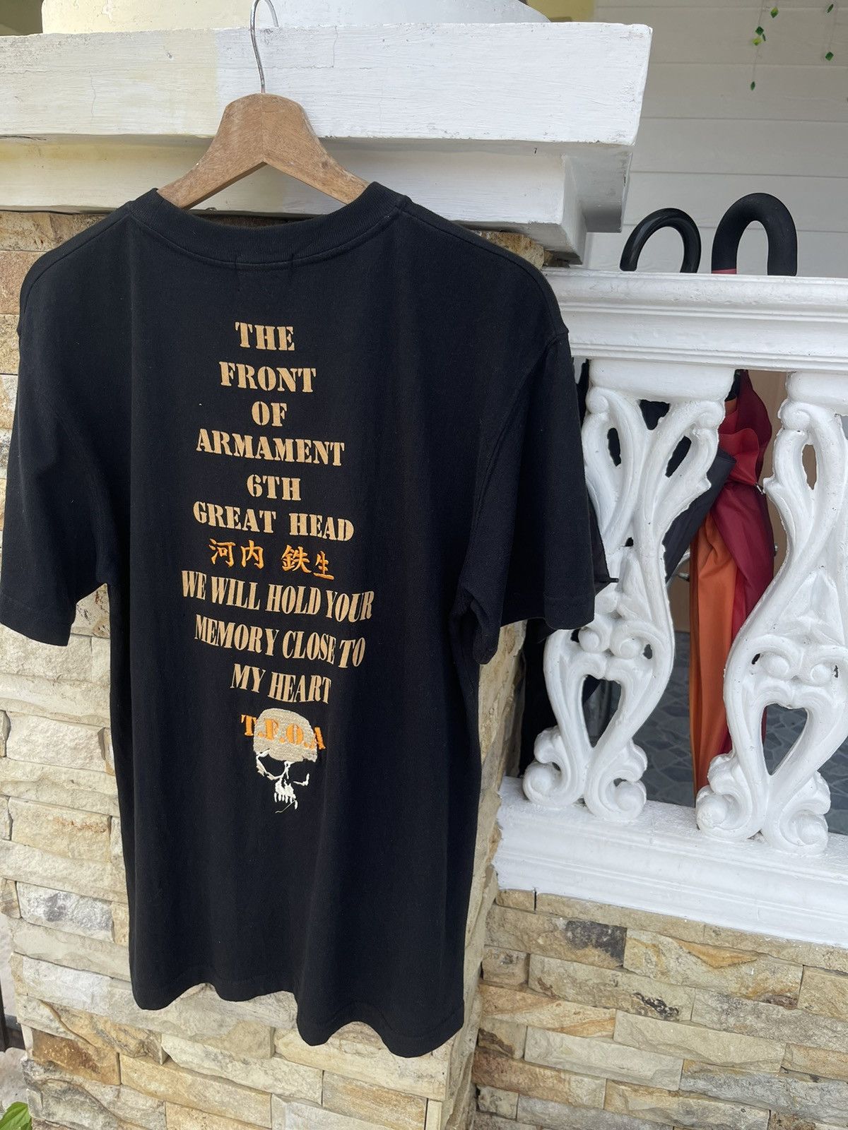 Japanese Brand × Vanson Leathers Last Drop🔥Rare🔥TFOA Skulls Crows Spiritsed Cropped Head Size US M / EU 48-50 / 2 - 5 Thumbnail