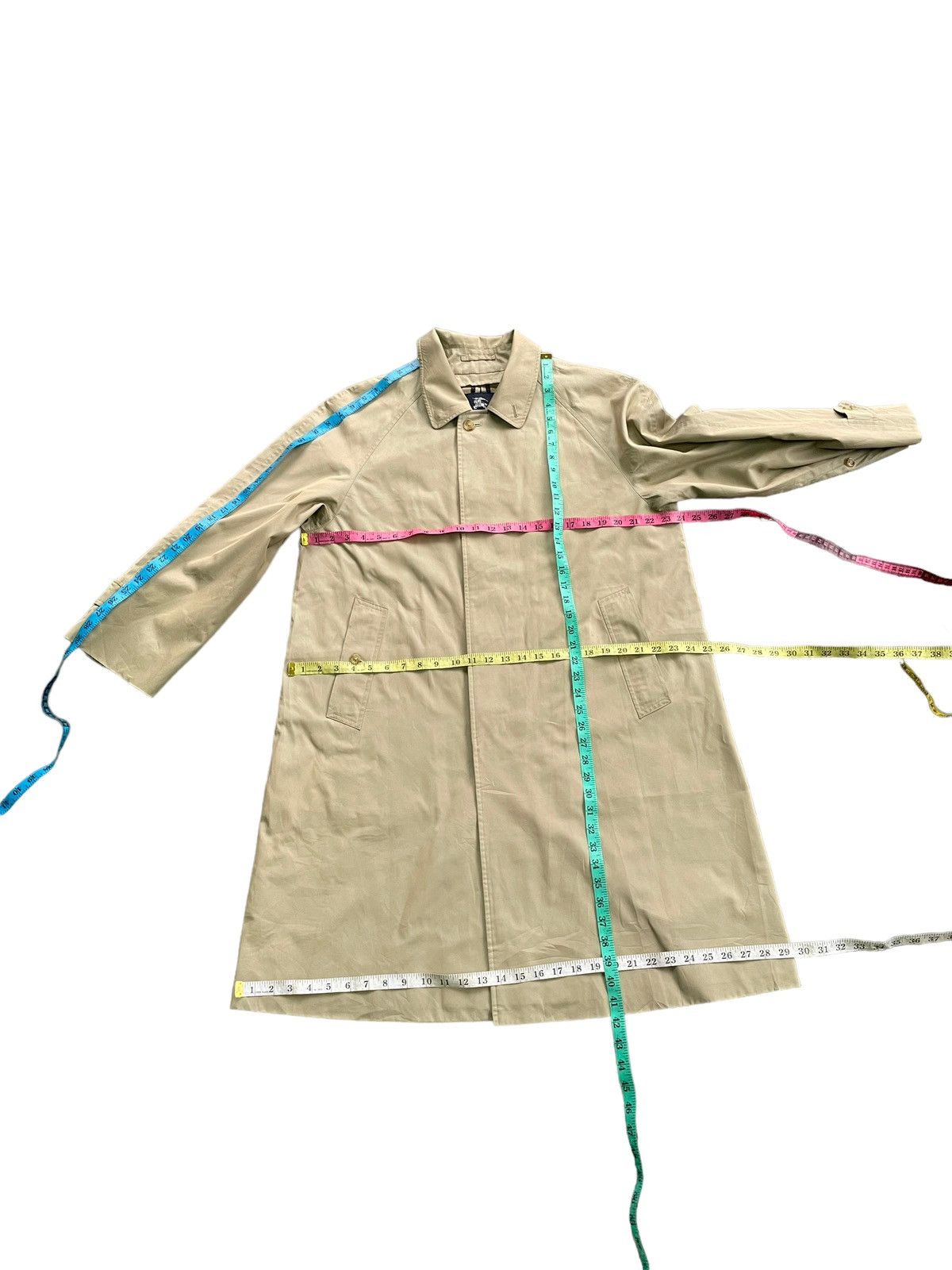 Burberry × Designer × Vintage Vintage Burberry London Trench Jacket Size XL / US 12-14 / IT 48-50 - 11 Thumbnail