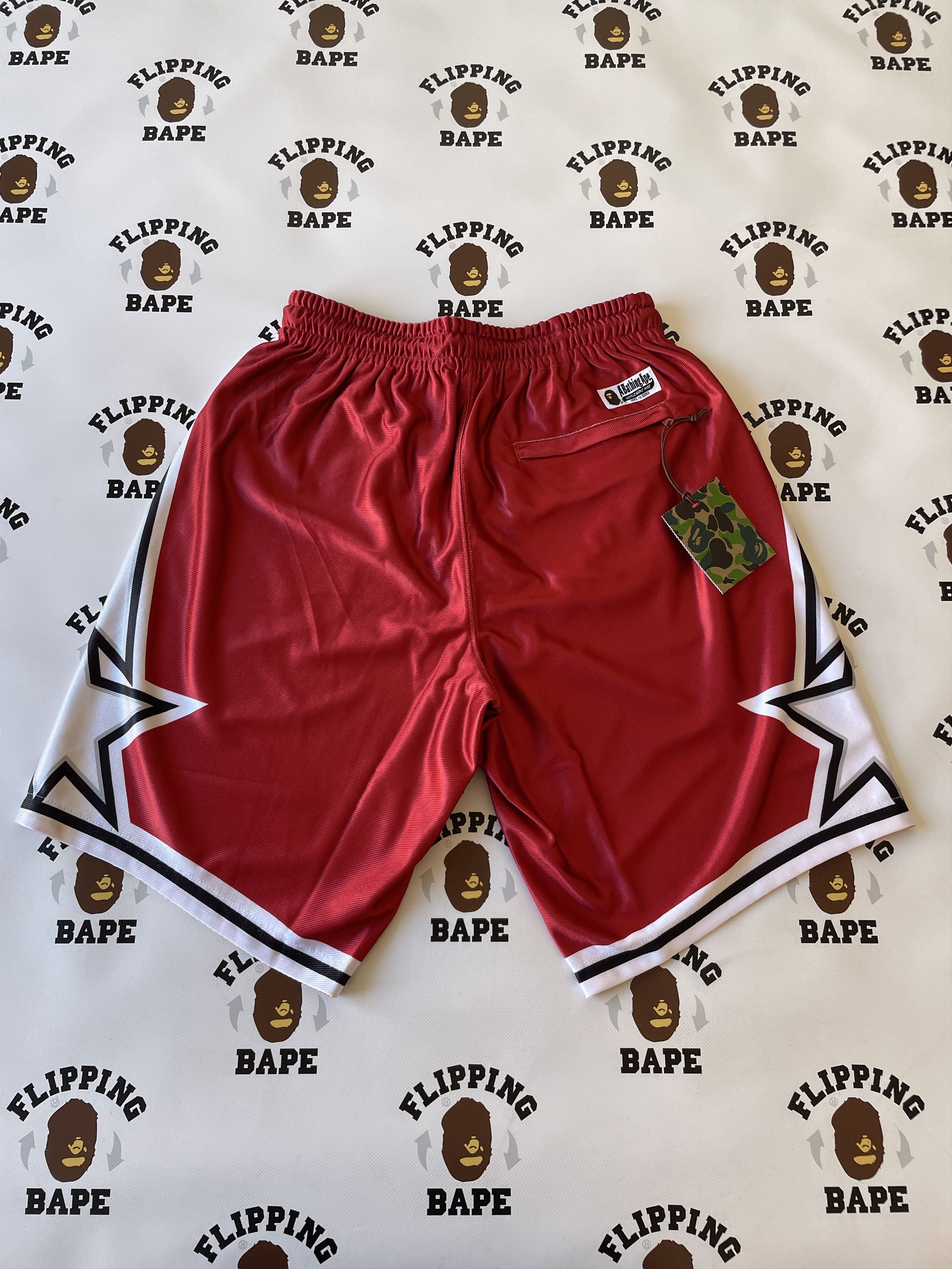 Bape BAPE REVERSIBLE BASKETBALL SHORTS Size US 36 / EU 52 - 3 Thumbnail