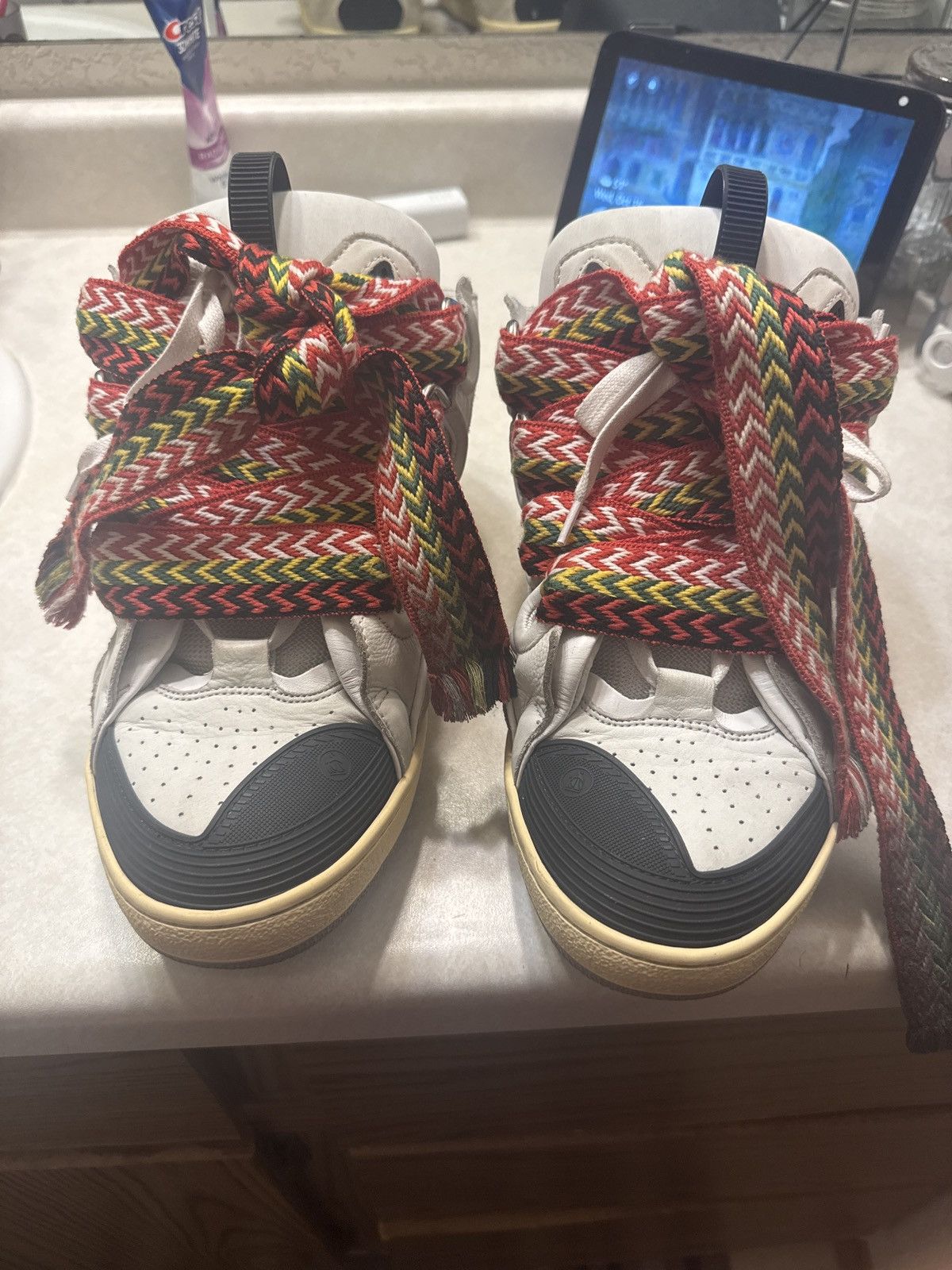 Lanvin Lavin Curb Smeakers Size US 12 / EU 45 - 3 Thumbnail