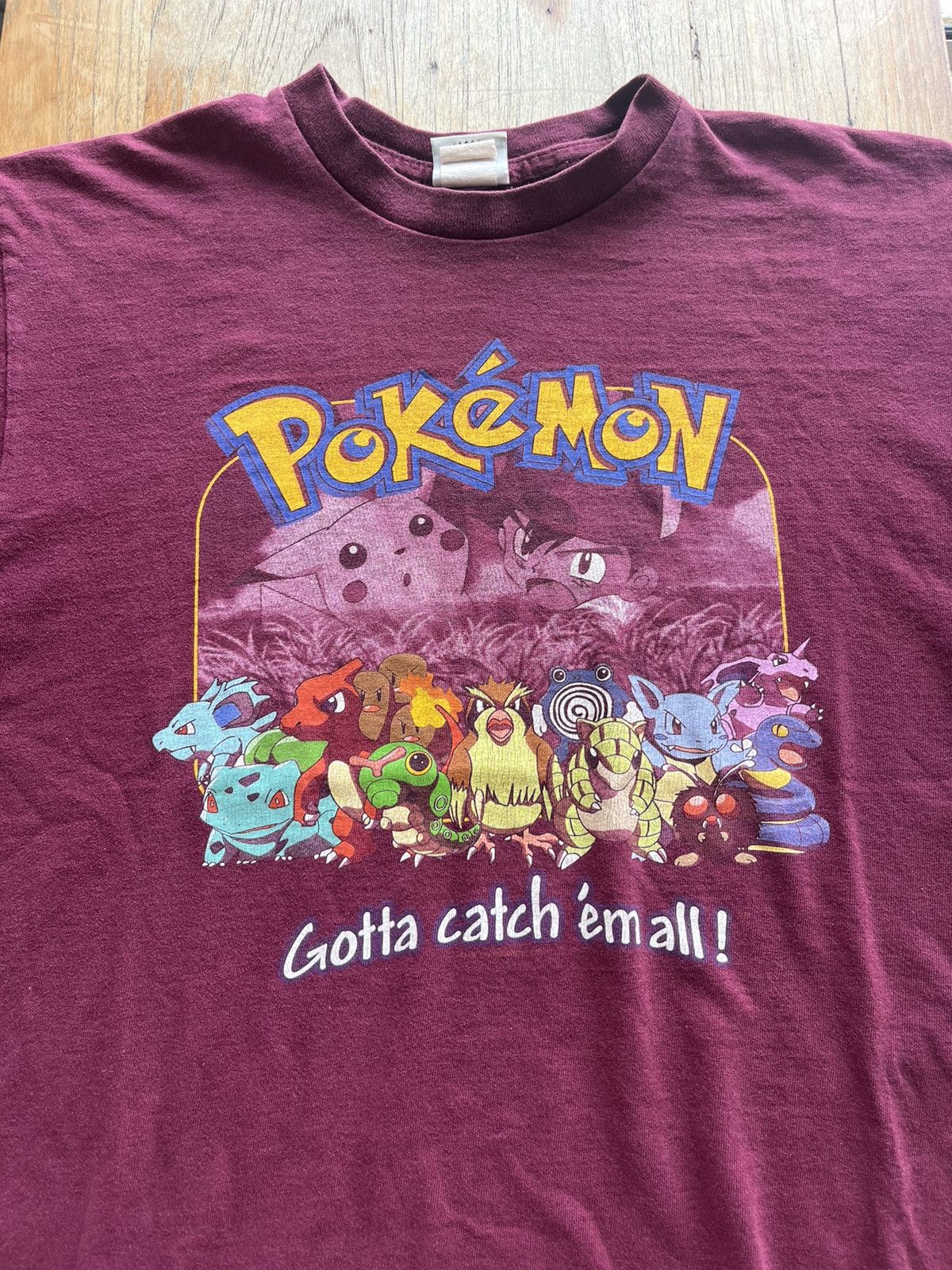 Nintendo × Pokemon × Vintage Vintage POKEMON Nintendo 1999’s T-shirt Size US M / EU 48-50 / 2 - 3 Thumbnail