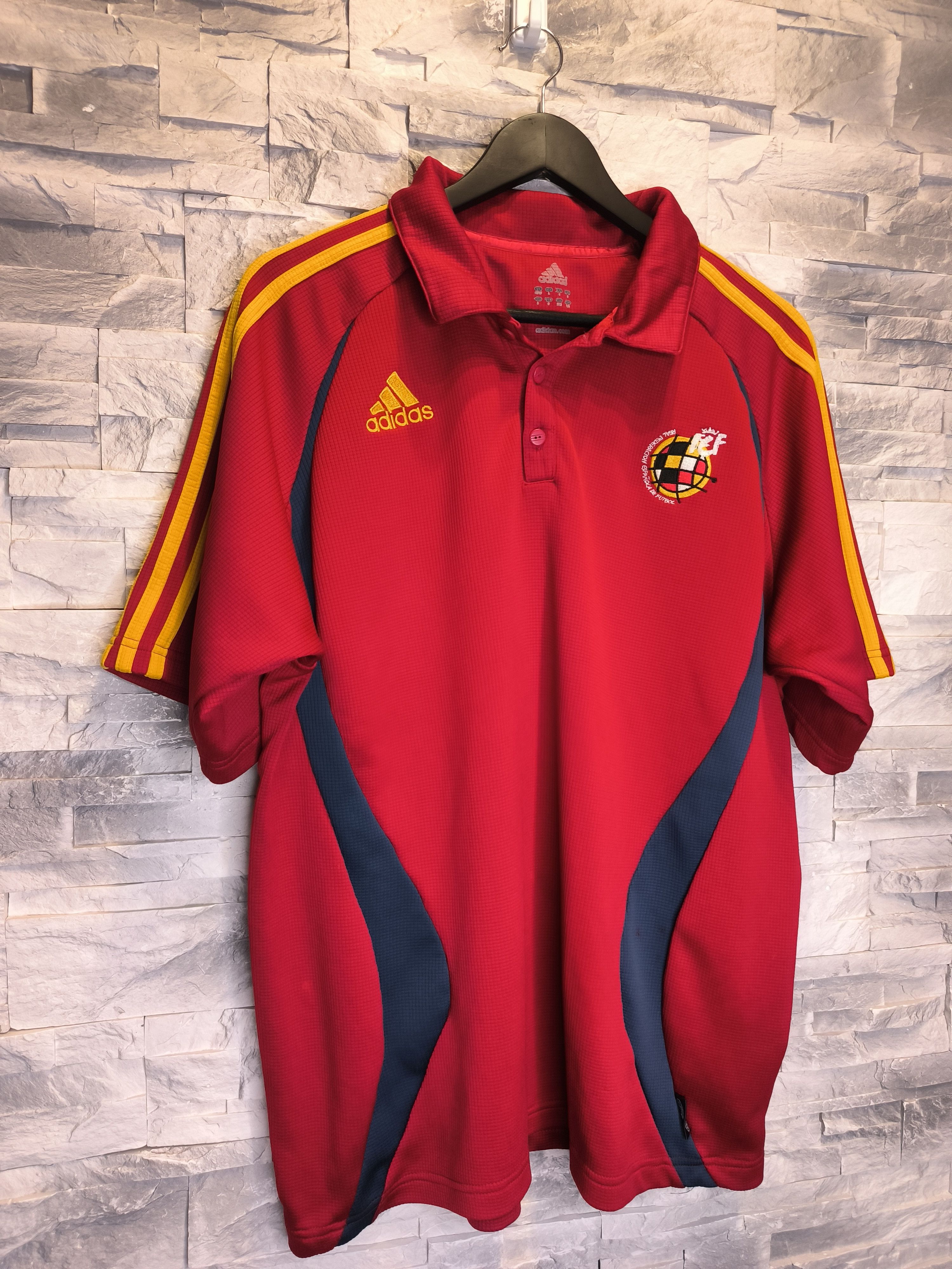Adidas Adidas Vintage Jersey 2006 Spain Team Football Size US L / EU 52-54 / 3 - 3 Thumbnail