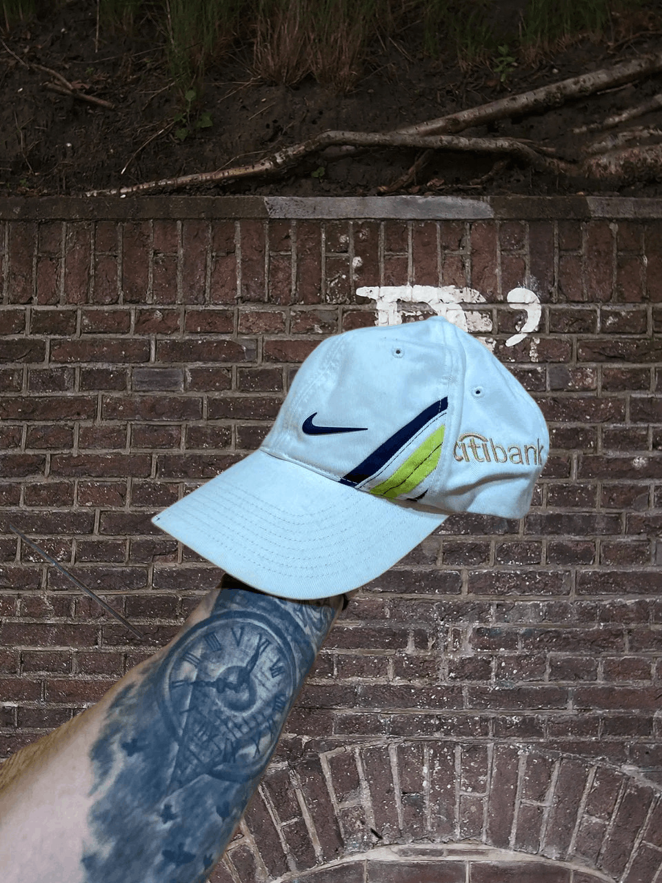 Nike Hats Nike Cap vintage streetwear white big logo Golf More Size ONE SIZE - 1 Thumbnail