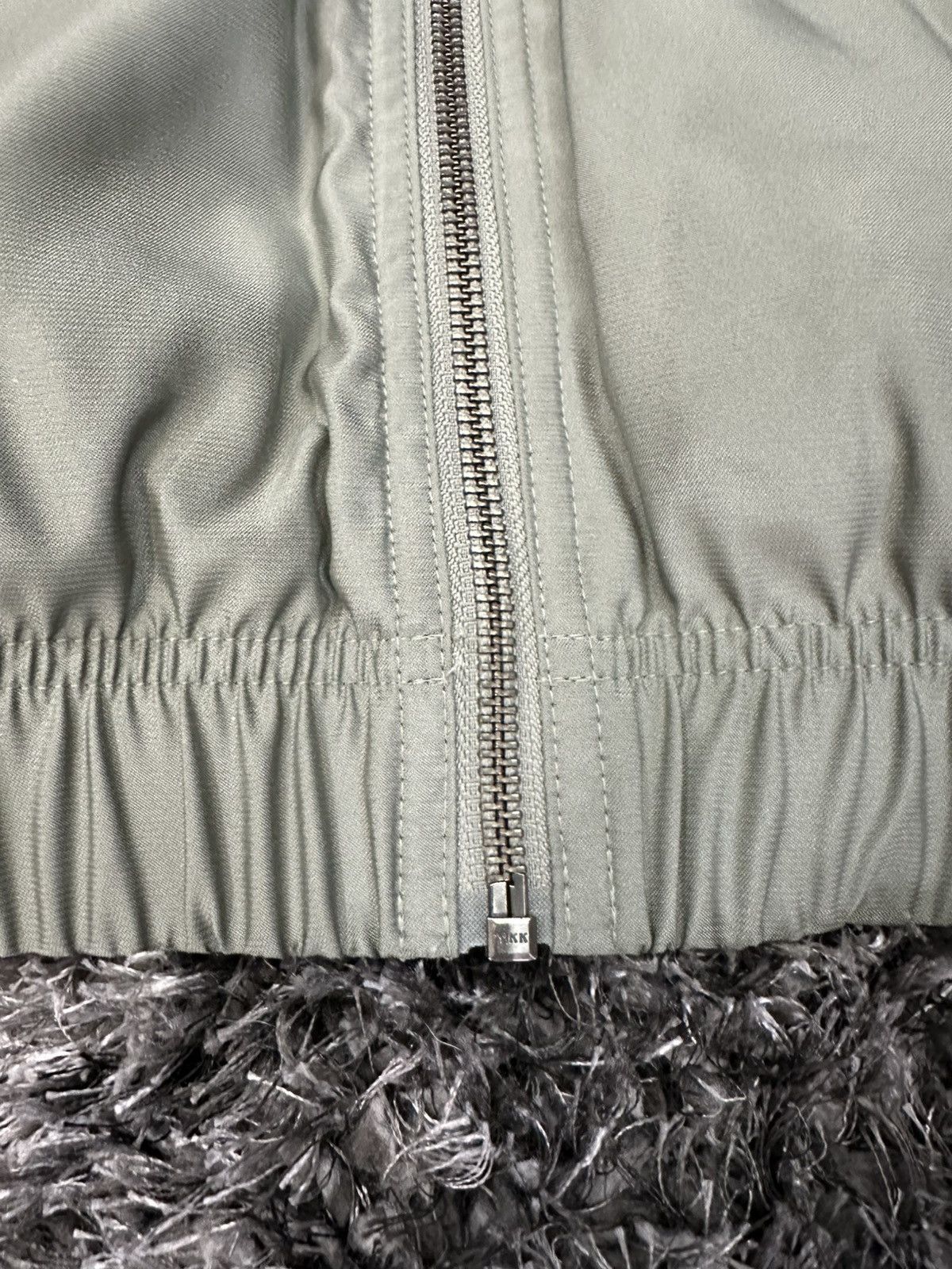 Nike Nike Oversized Solo Swoosh Satin Bomber Jacket Light Army Size US S / EU 44-46 / 1 - 9 Thumbnail