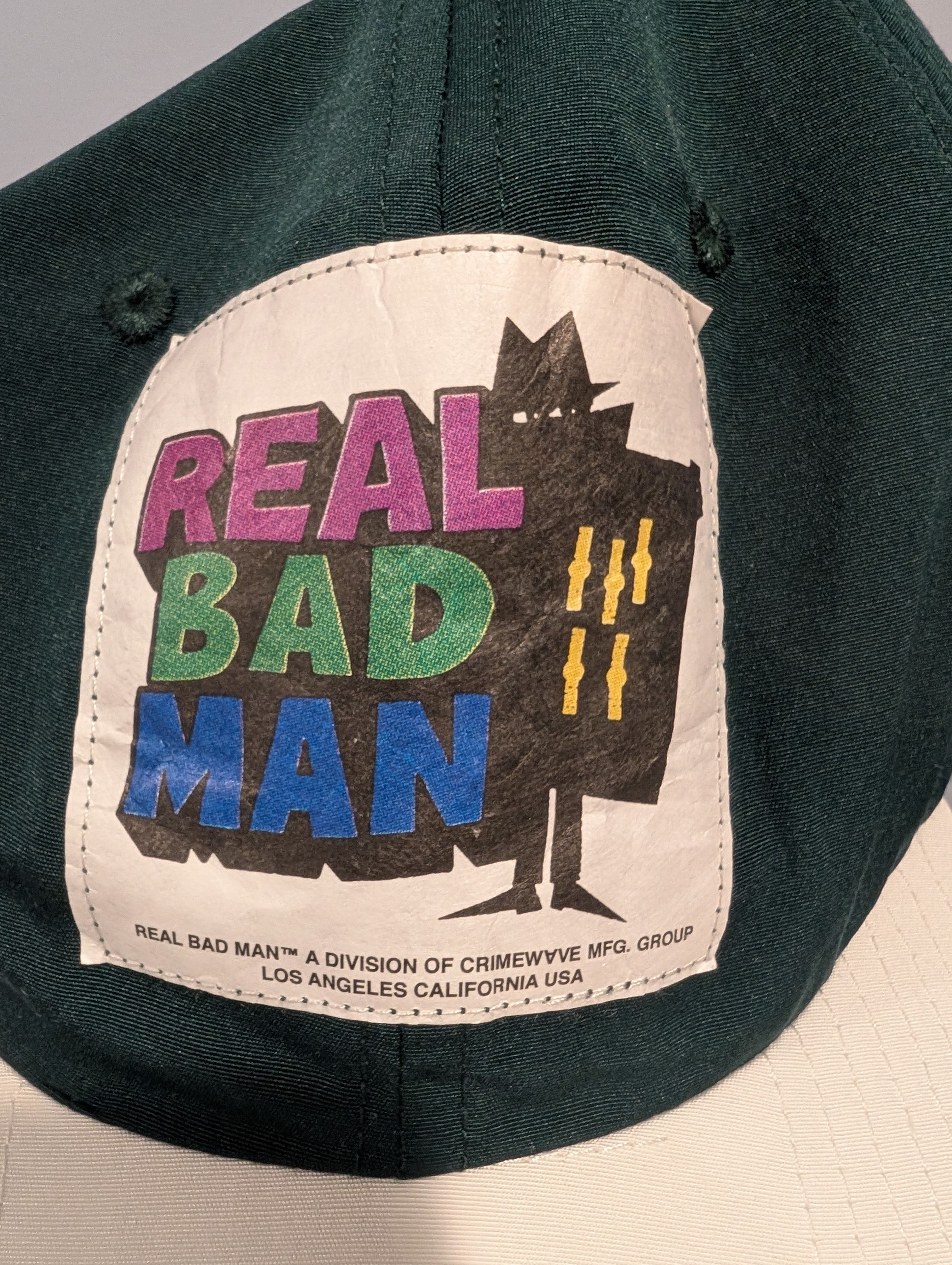 Real Bad Man Real Bad Man Forest Green Hat Size ONE SIZE - 2 Thumbnail