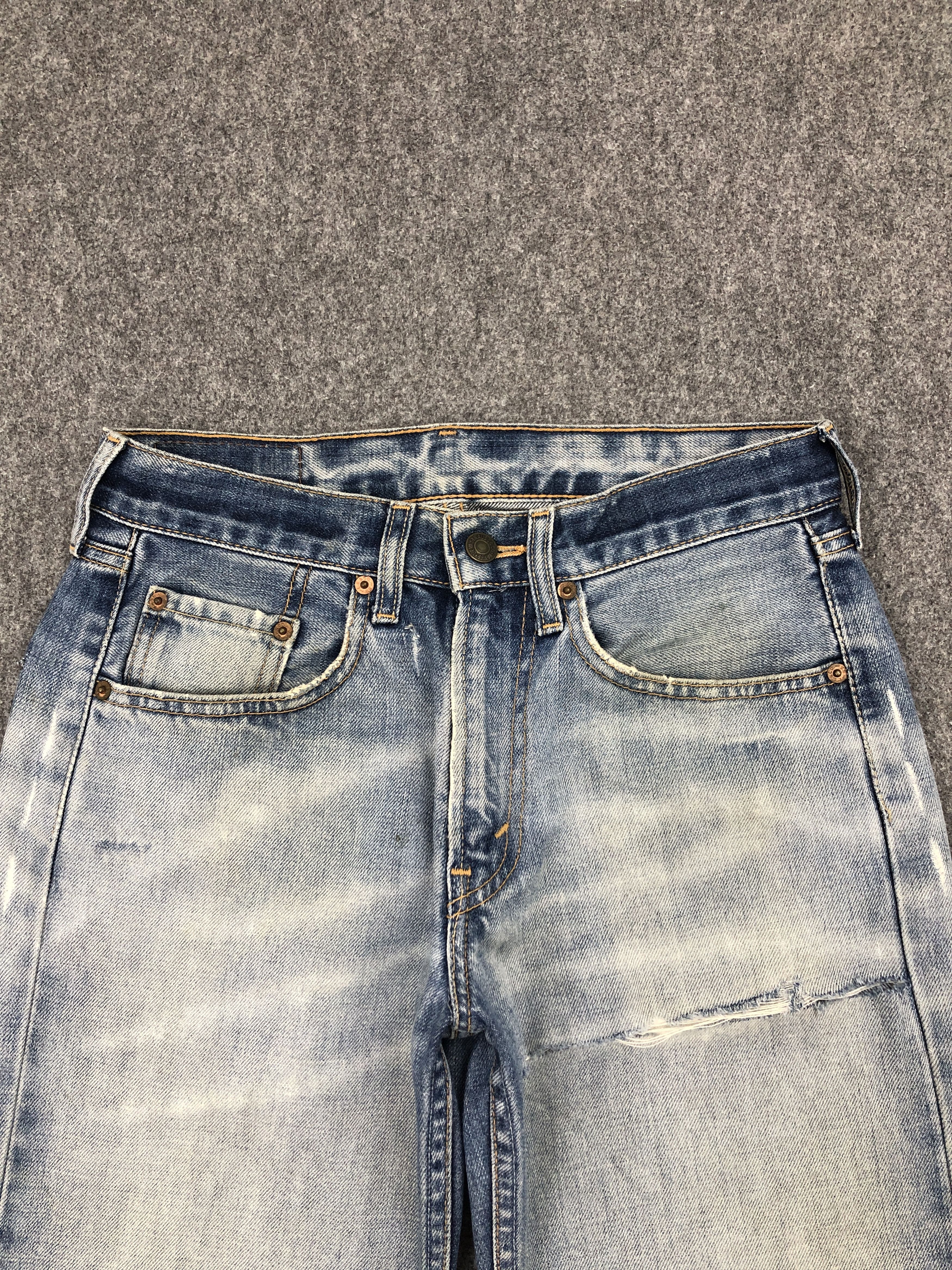 Levi's × Vintage Vintage Levis 506 Faded Blue Jeans DP2295 Size US 28 / EU 44 - 2 Thumbnail