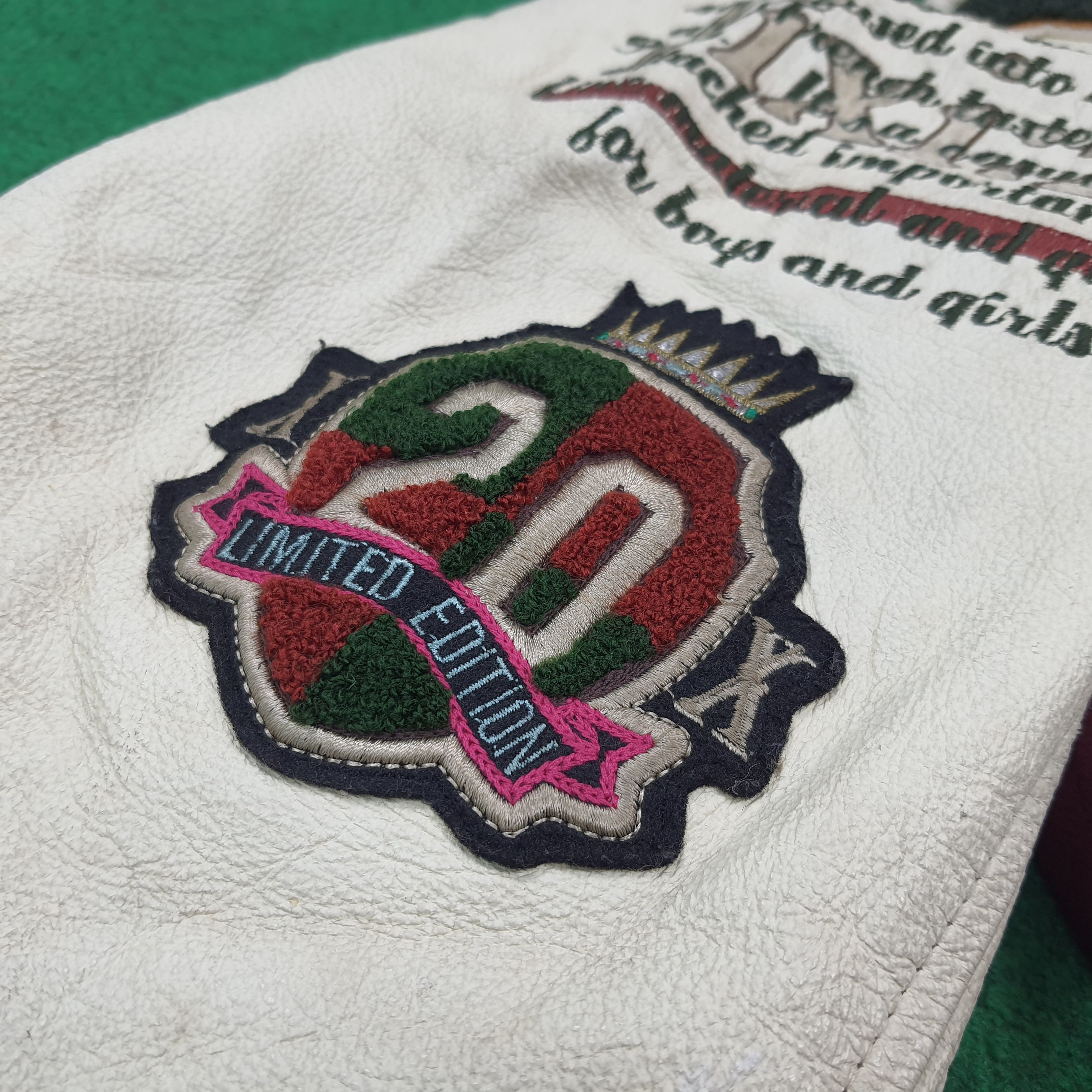 Vintage Vintage 90s ixi:z Retro Urban Wool Leather Baseball C295N22 Size US M / EU 48-50 / 2 - 9 Thumbnail