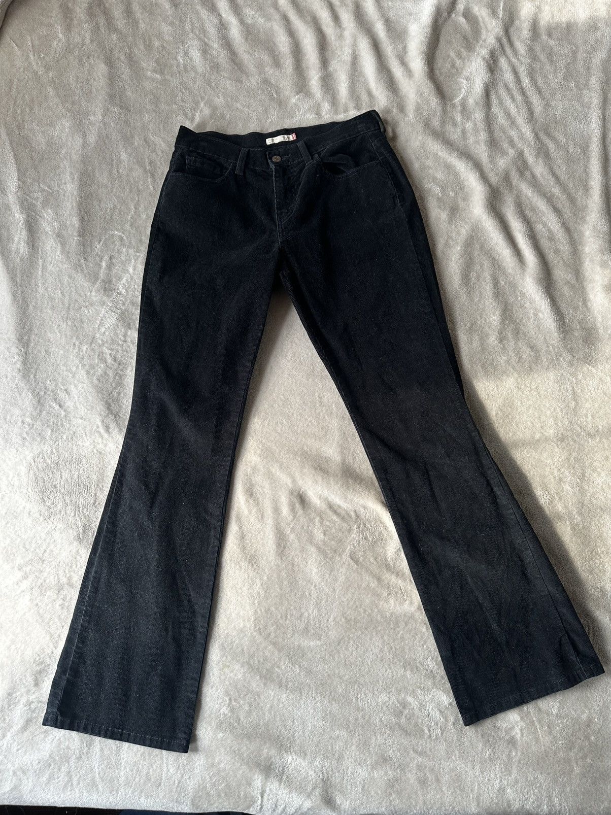 Levi's Corduroy Black pants Size 32" / US 10 / IT 46 - 1 Thumbnail