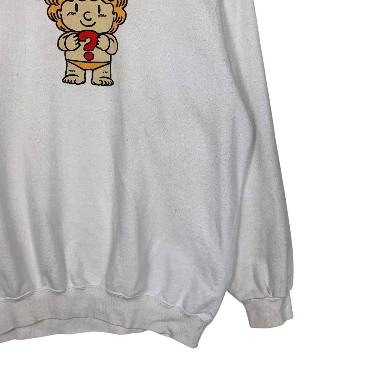 Japanese Brand Mami Poko Angels Mirror Print Graphics Sweatshirts #1950-C85 Size US M / EU 48-50 / 2 - 4 Thumbnail
