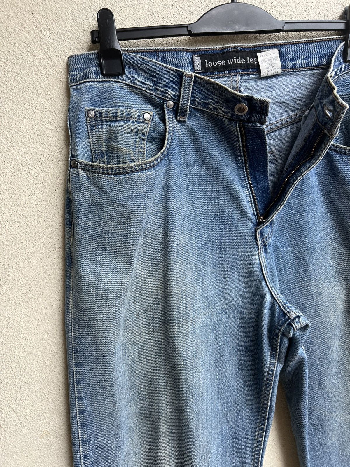 Levi's × Vintage VTG 90s Levi’s Silvertab Dirty Denim Loose Wide Leg Jeans Size US 33 - 7 Thumbnail