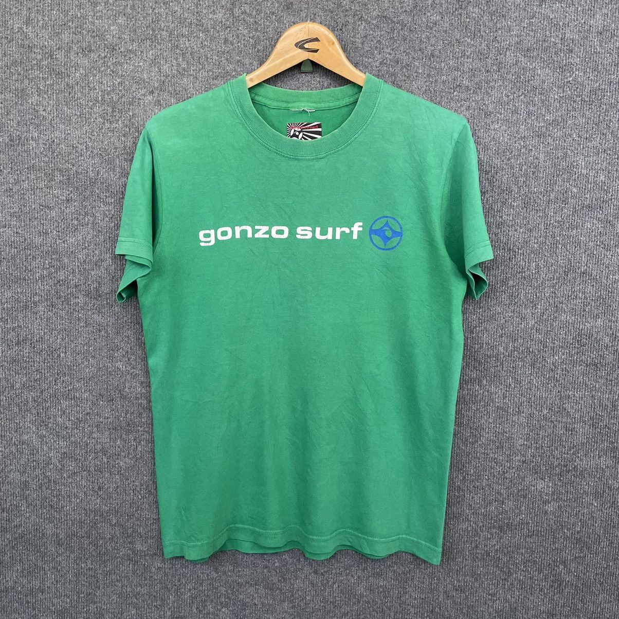 Vintage Vintage 2000s Gonzo Surf T Shirt Size US S / EU 44-46 / 1 - 1 Thumbnail