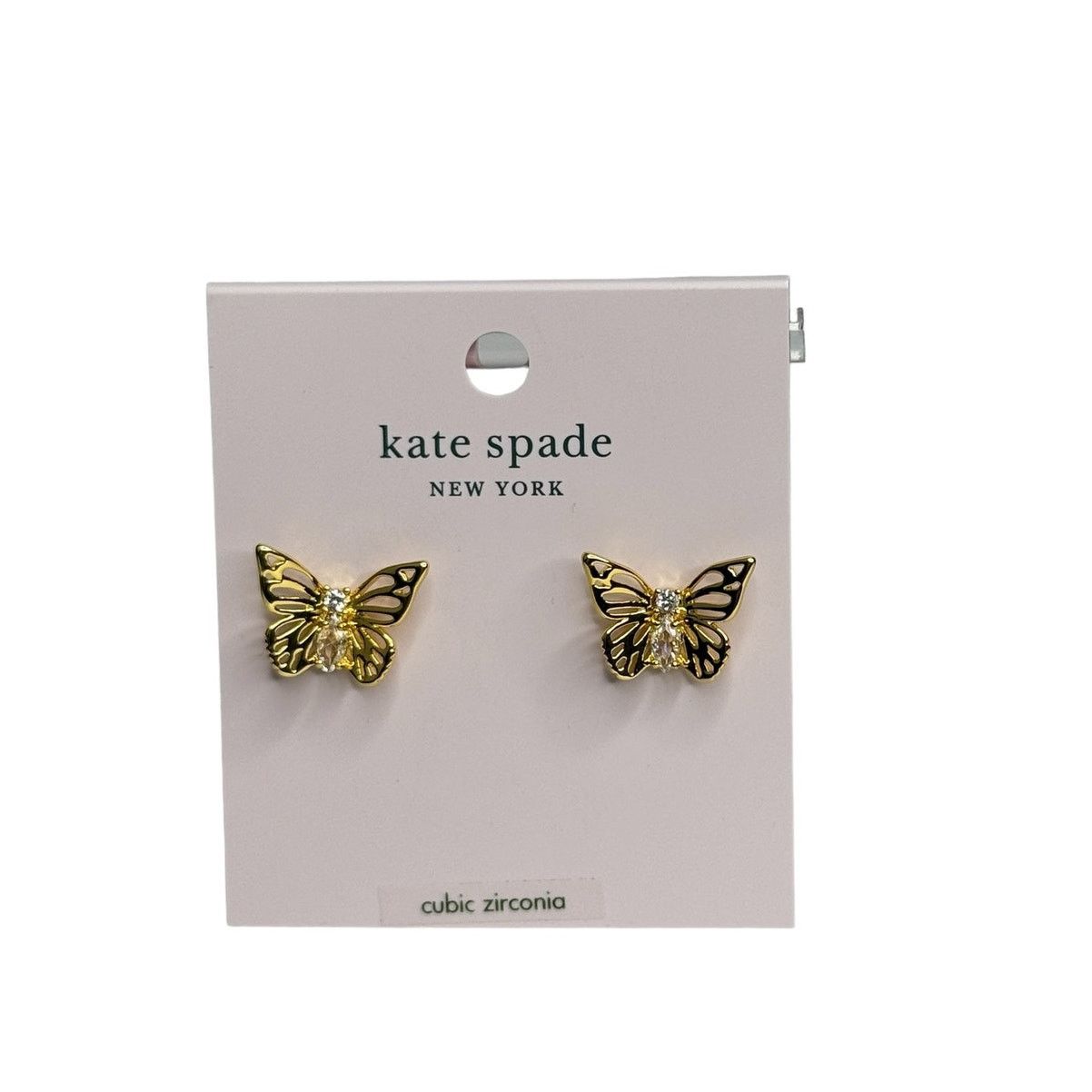 Kate Spade Kate Spade Gold Butterfly Studs Earrings Size ONE SIZE - 1 Thumbnail