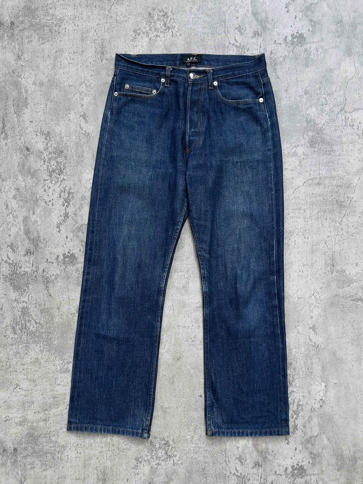 パンツ 00s APC RUE DE FLEURUS PARIS black denim Apc Rue De Fleurus Paris | Grailed