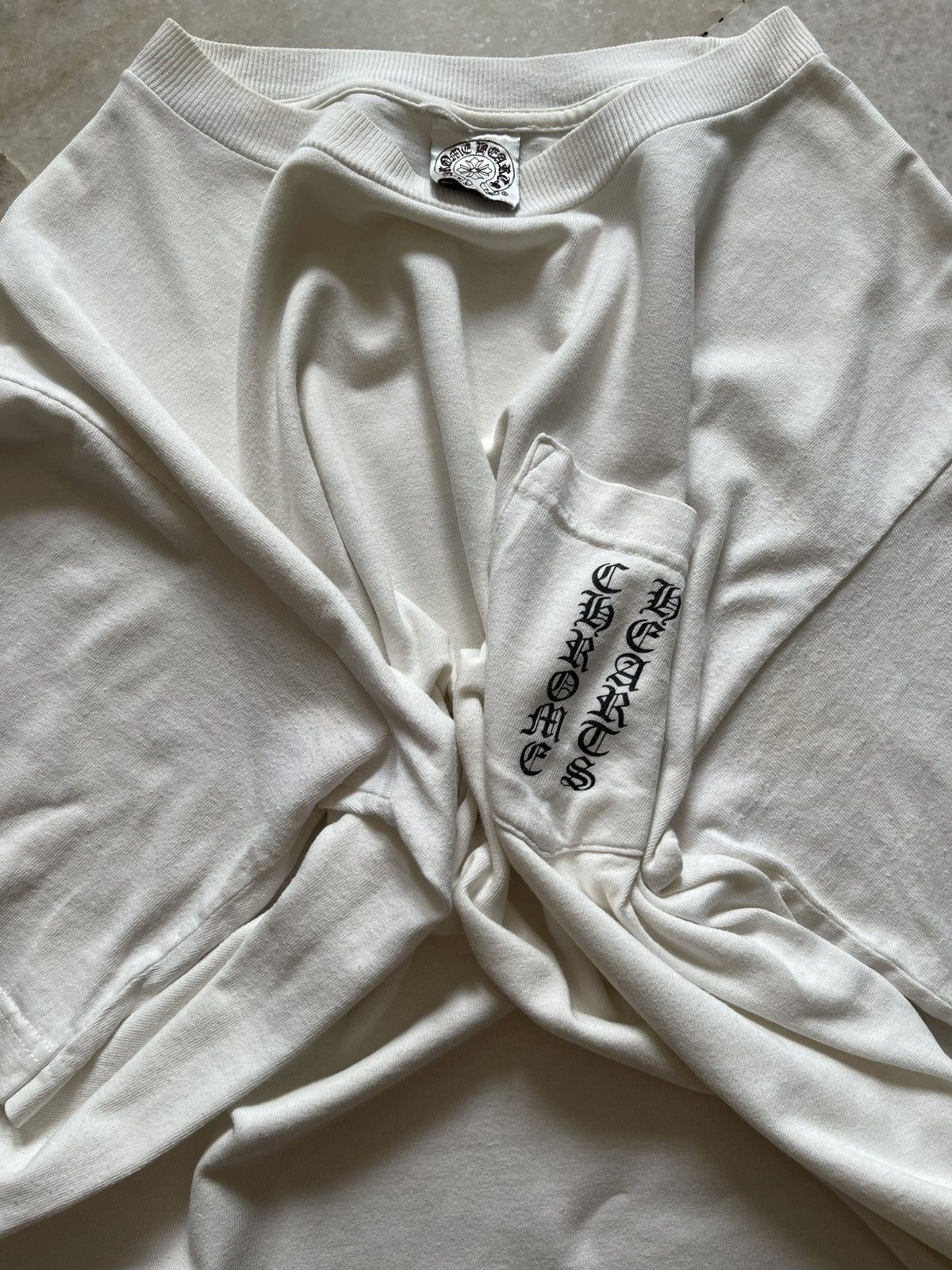 Chrome Hearts 90s Chrome Hearts Scroll Logo Tee Size US M / EU 48-50 / 2 - 10 Thumbnail