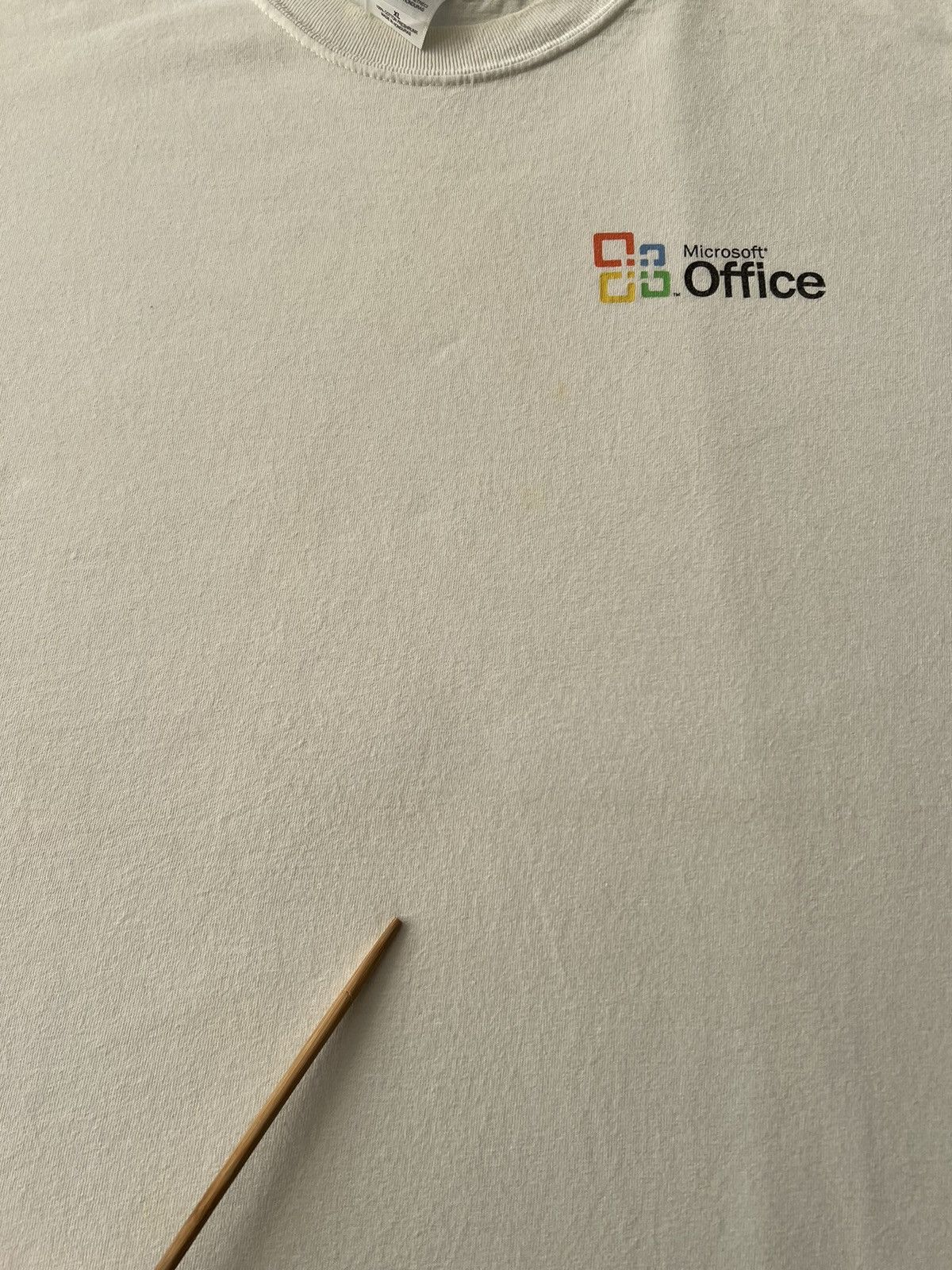 Microsoft Vintage 2003 Microsoft Office Technology Promo T-shirt Size US XL / EU 56 / 4 - 8 Thumbnail