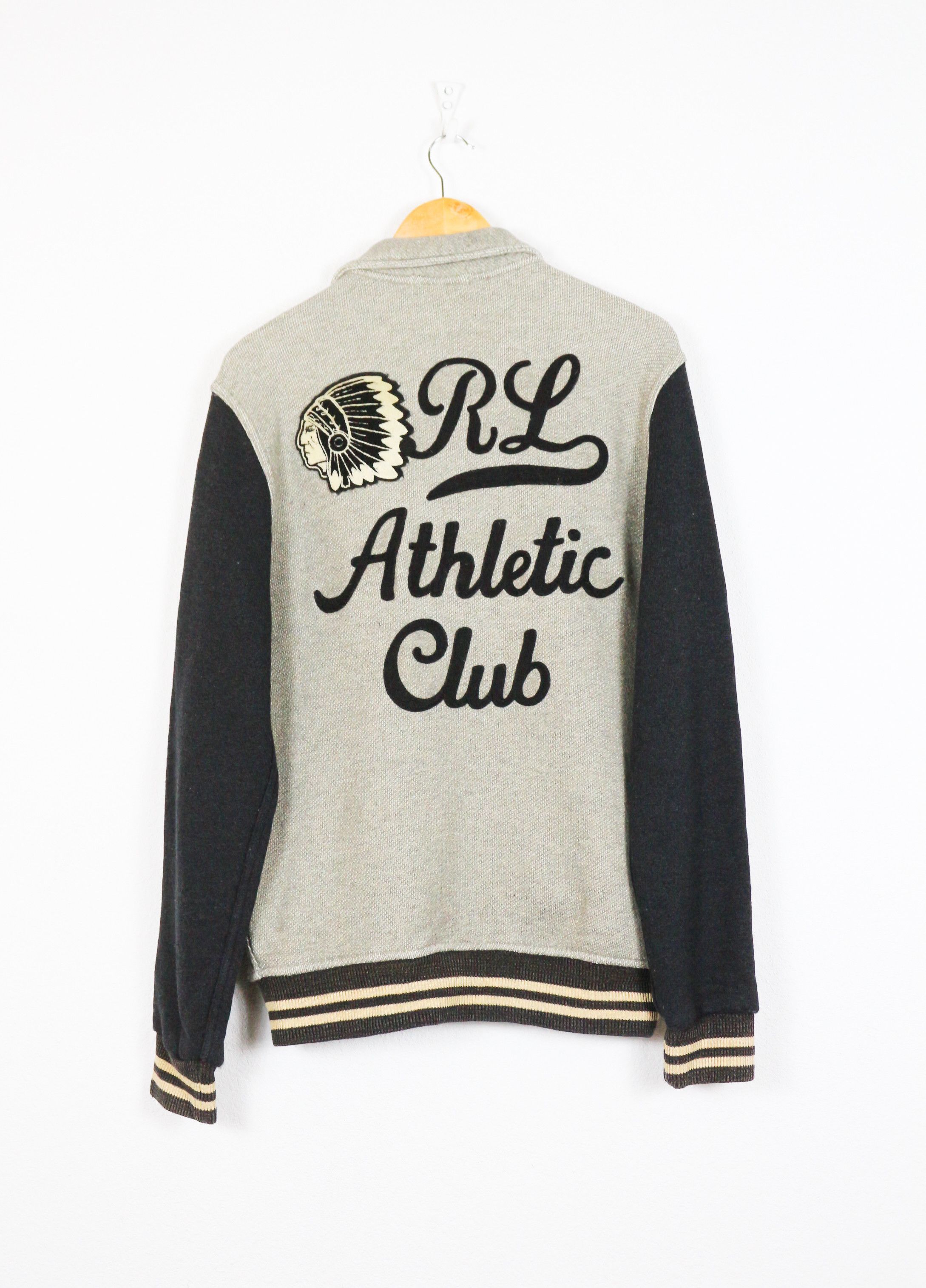Polo Ralph Lauren Polo Ralph Lauren Athletic Club Native Varsity Sweat Bomber Size US S / EU 44-46 / 1 - 1 Thumbnail