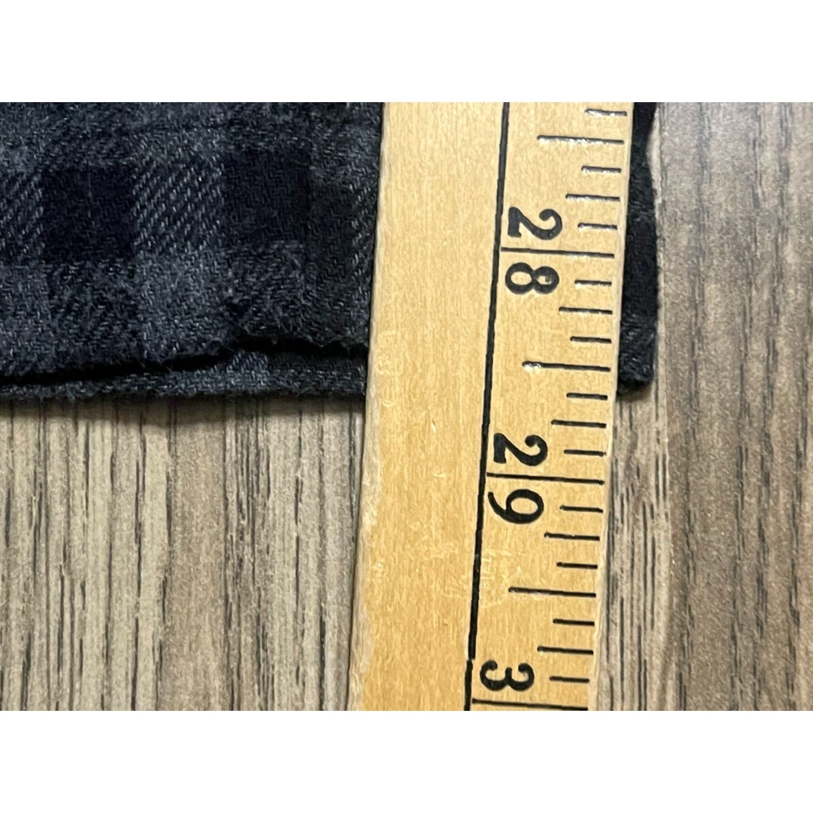 Croft & Barrow Croft & Barrow Pants Mens Size Medium Gray Black Plaid Waist Drawstring Lounge Pants Mens Size US 31 - 5 Thumbnail