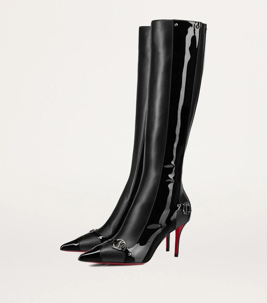 Christian Louboutin o1s1wg111025 High Boots in Black Size US 9 / IT 39 - 3 Thumbnail