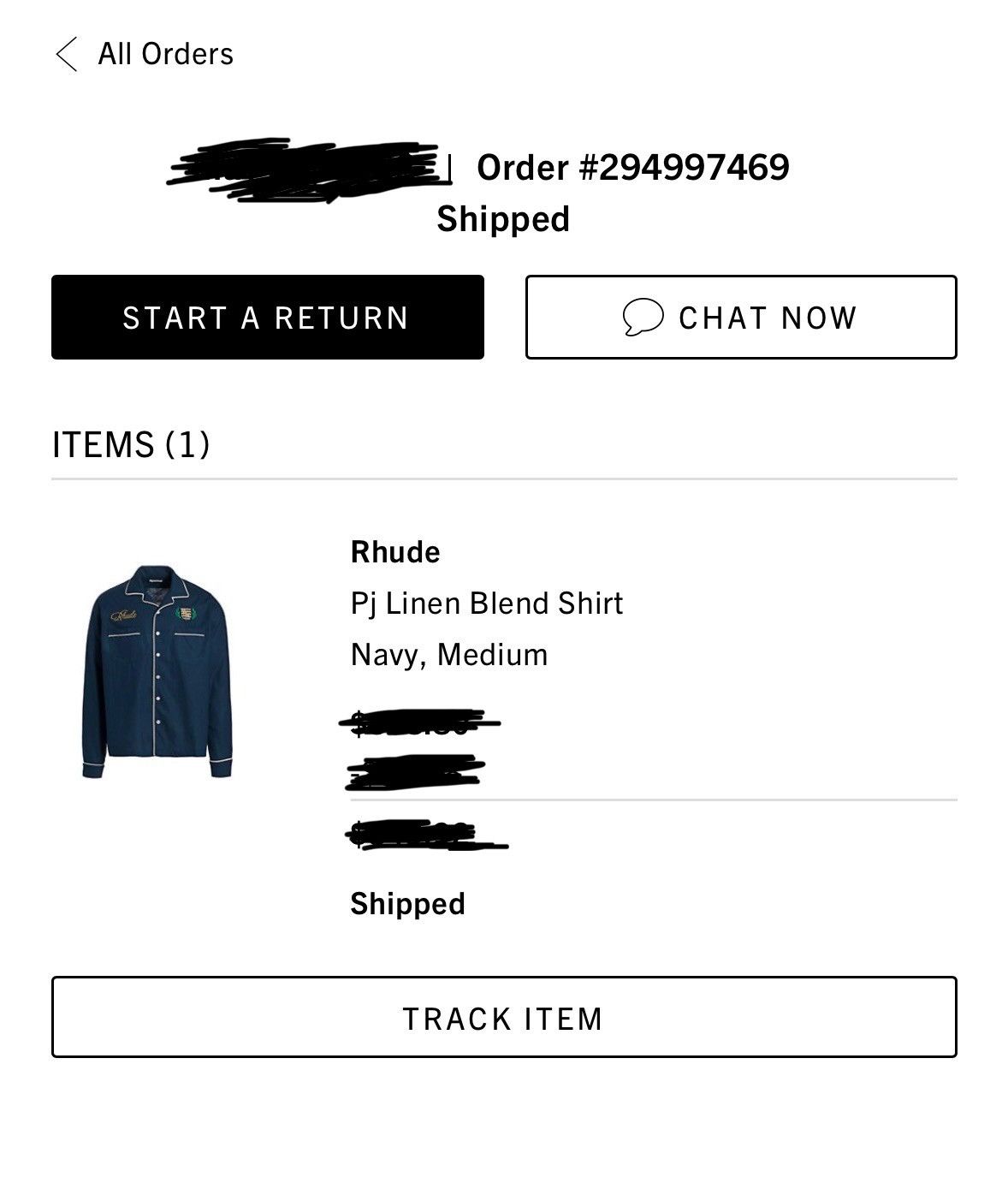 Rhude Rhude men’s shirt Size US M / EU 48-50 / 2 - 10 Thumbnail