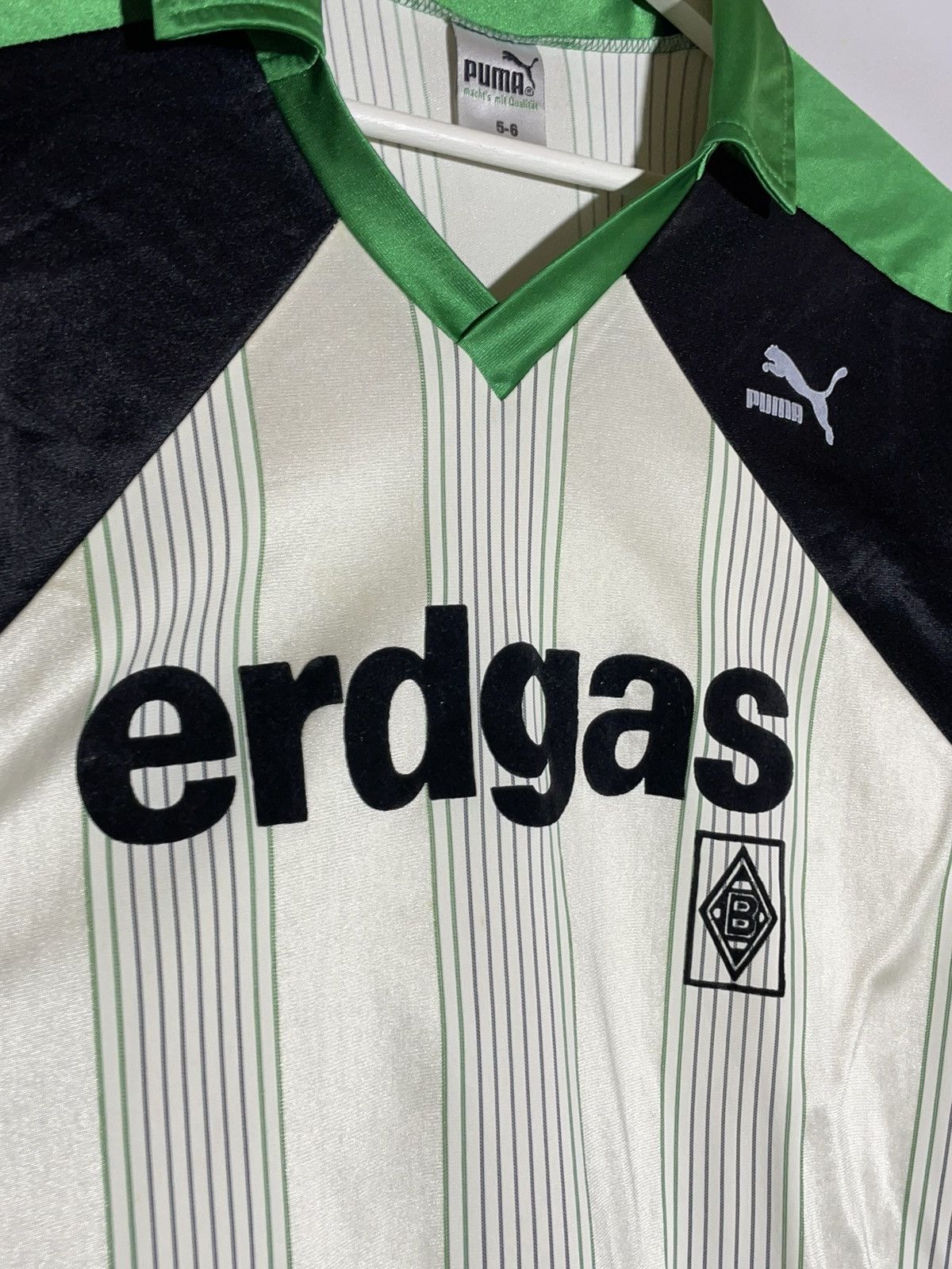 Puma × Vintage Borussia Monchengladbach Puma 1988/89 Home Vintage Jersey Size US M / EU 48-50 / 2 - 5 Thumbnail