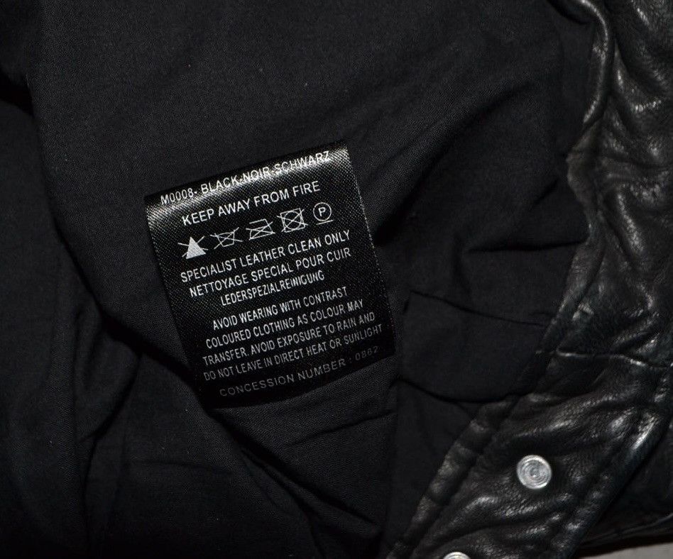 Muubaa Muubaa Lamb Leather Biker Jacket Women's Size UK 10 Black Size S / US 4 / IT 40 - 11 Thumbnail