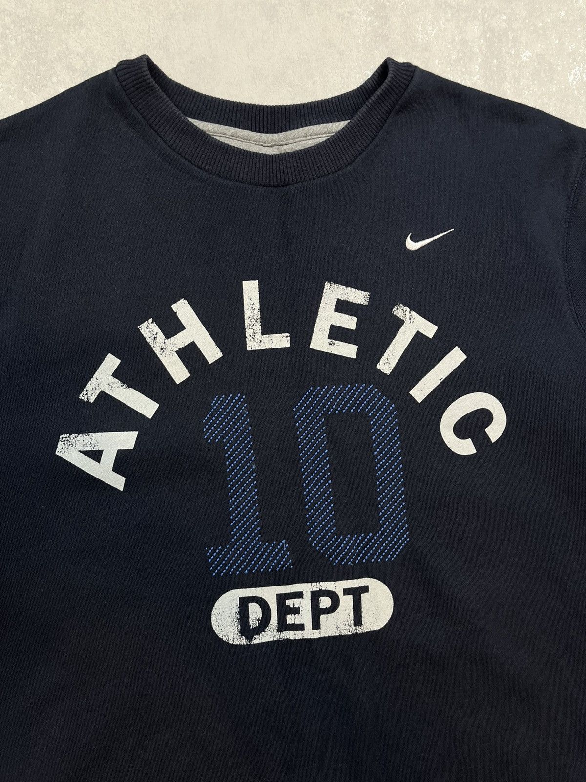 Nike 00’s NIKE ATHLETIC DEPT RETRO Y2K SWOOSH LOGO TRACK JACKET Size US L / EU 52-54 / 3 - 2 Thumbnail