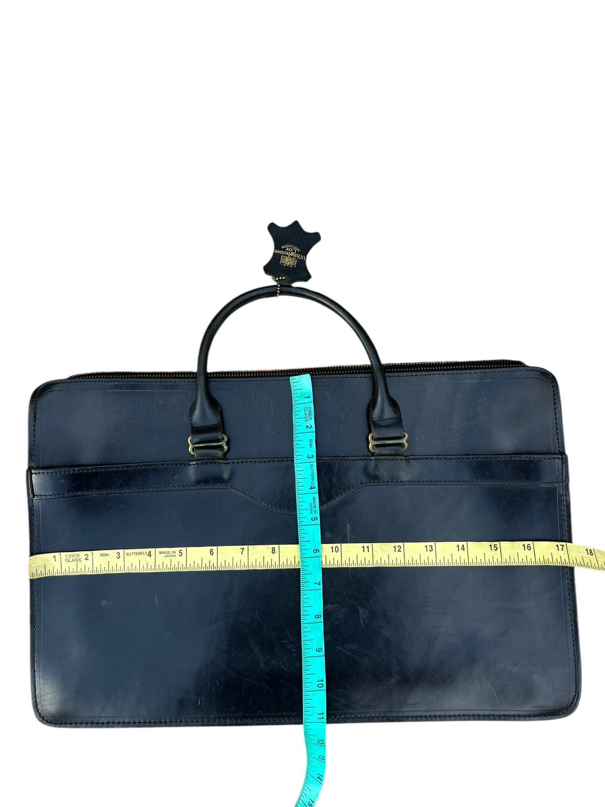 Whitehouse Cox Vintage Whitehouse Cox England Scratches Patina Leather Bag Size ONE SIZE - 24 Thumbnail