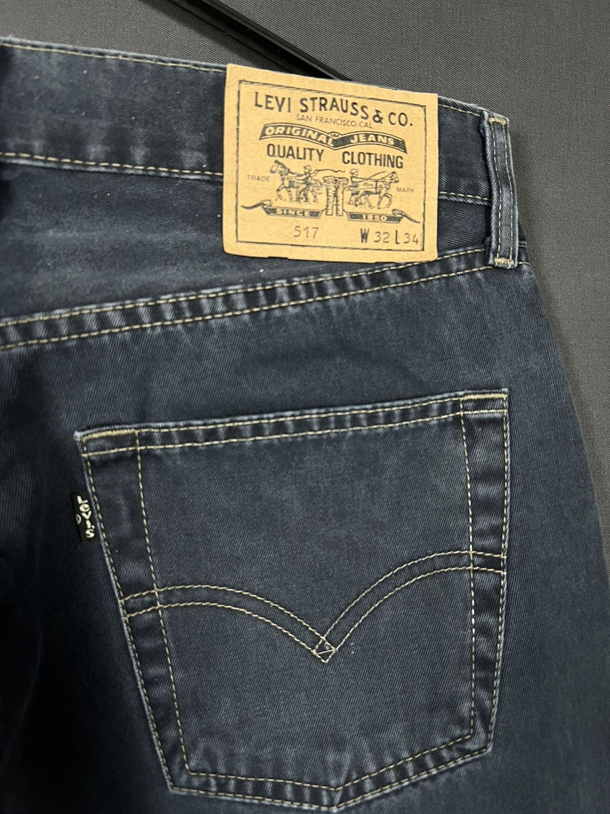 Levi's Vintage Levi’s 517 LVC men’s jeans Size US 32 / EU 48 - 2 Thumbnail