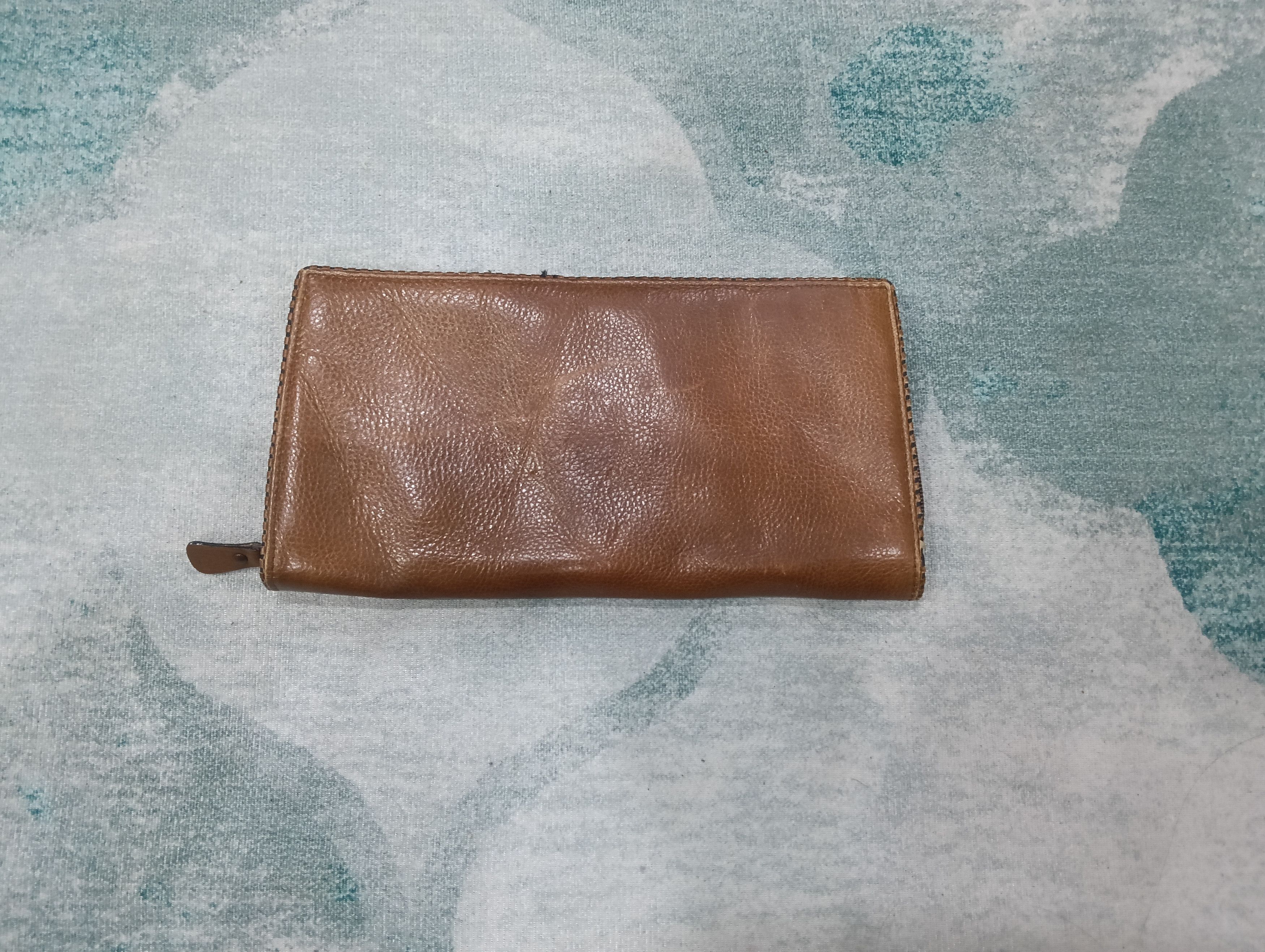 Designer × Leather Vintage Heather Sheehan Bag Like pouch Size ONE SIZE - 2 Thumbnail