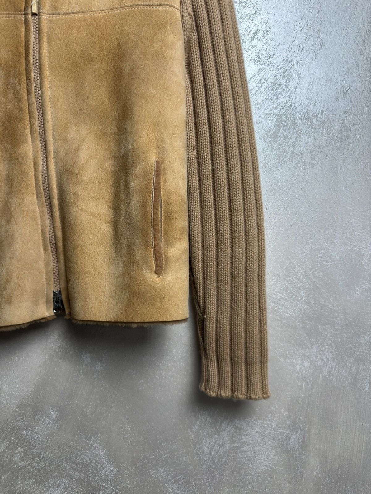 Brunello Cucinelli Brunello Cucinelli Suede Leather Jacket Size M / US 6-8 / IT 42-44 - 9 Thumbnail