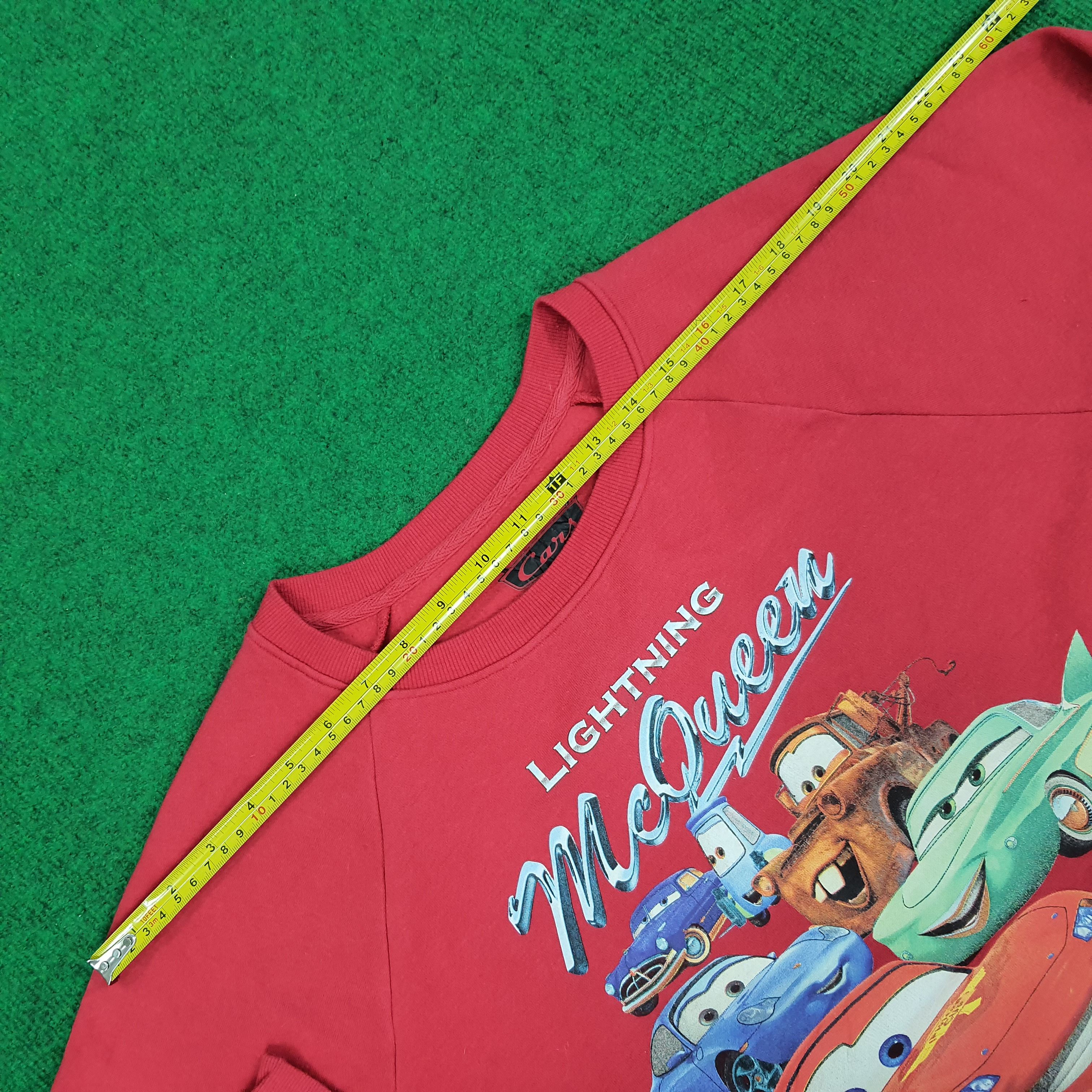Disney Vintage Disney Cars Lighting McQueen Racing Movie Sweatshirt Size US M / EU 48-50 / 2 - 8 Thumbnail