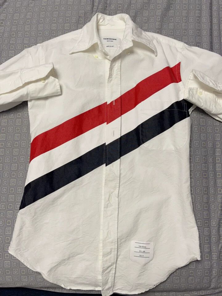 Thom Browne Thom Browne size 00 shirt Size US XS / EU 42 / 0 - 1 Thumbnail
