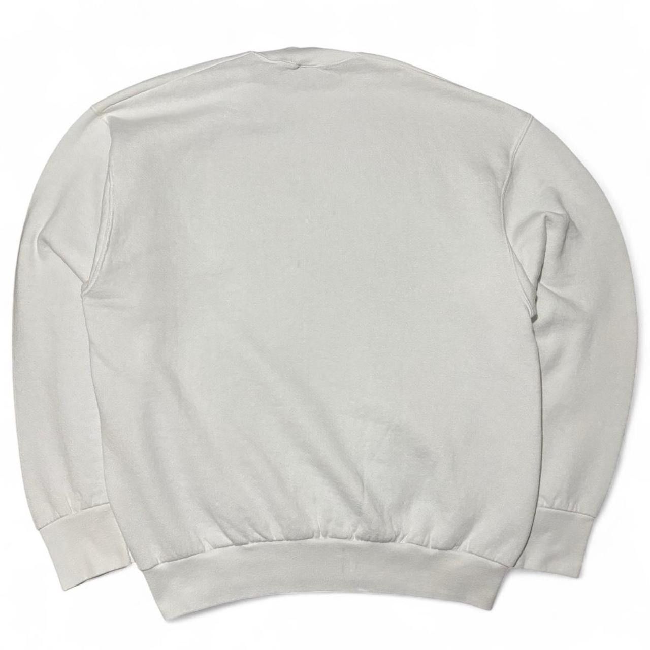 Fruit Of The Loom Vintage White Sweatshirt Size US L / EU 52-54 / 3 - 5 Thumbnail