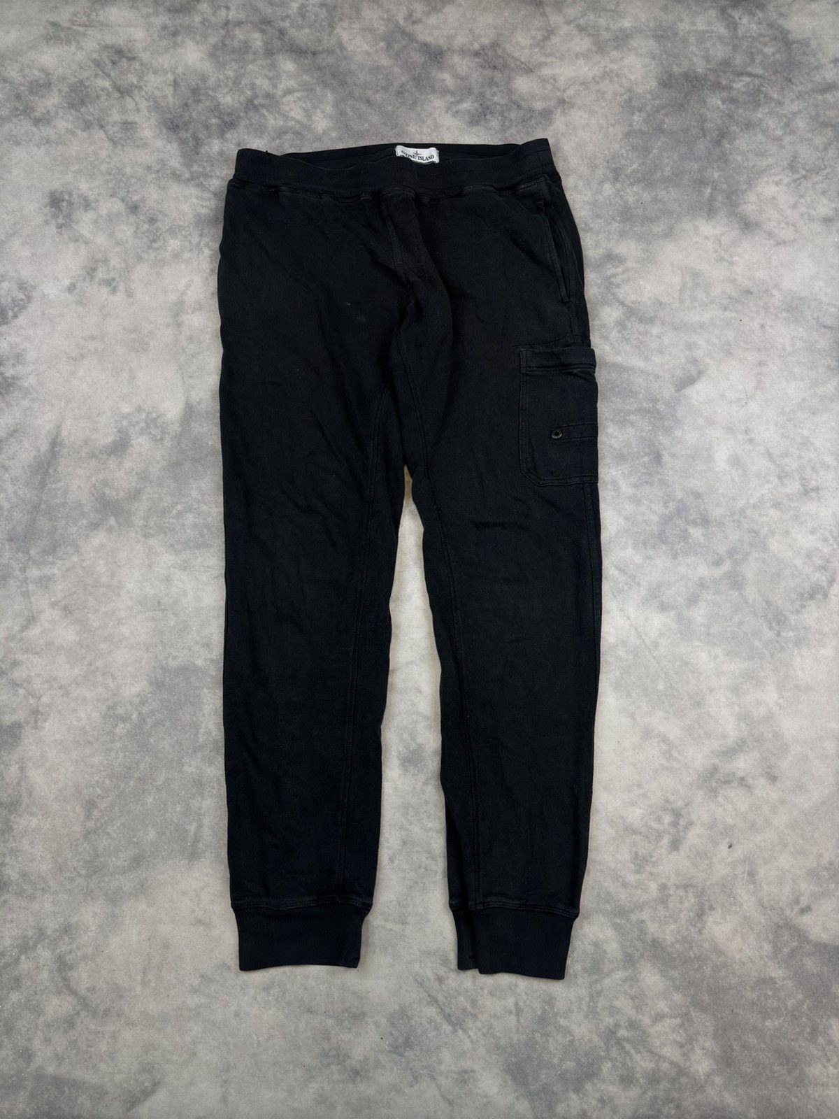 Designer × Stone Island Stone Island Cargo Sweatpants L Casual Sport Streetwear Drip Size US 34 / EU 50 - 1 Thumbnail