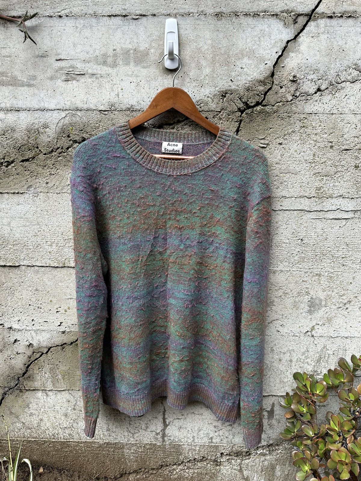 Acne Studios RARE GRAIL Acne Studios multi gradient shadow sweater Size US L / EU 52-54 / 3 - 2 Thumbnail