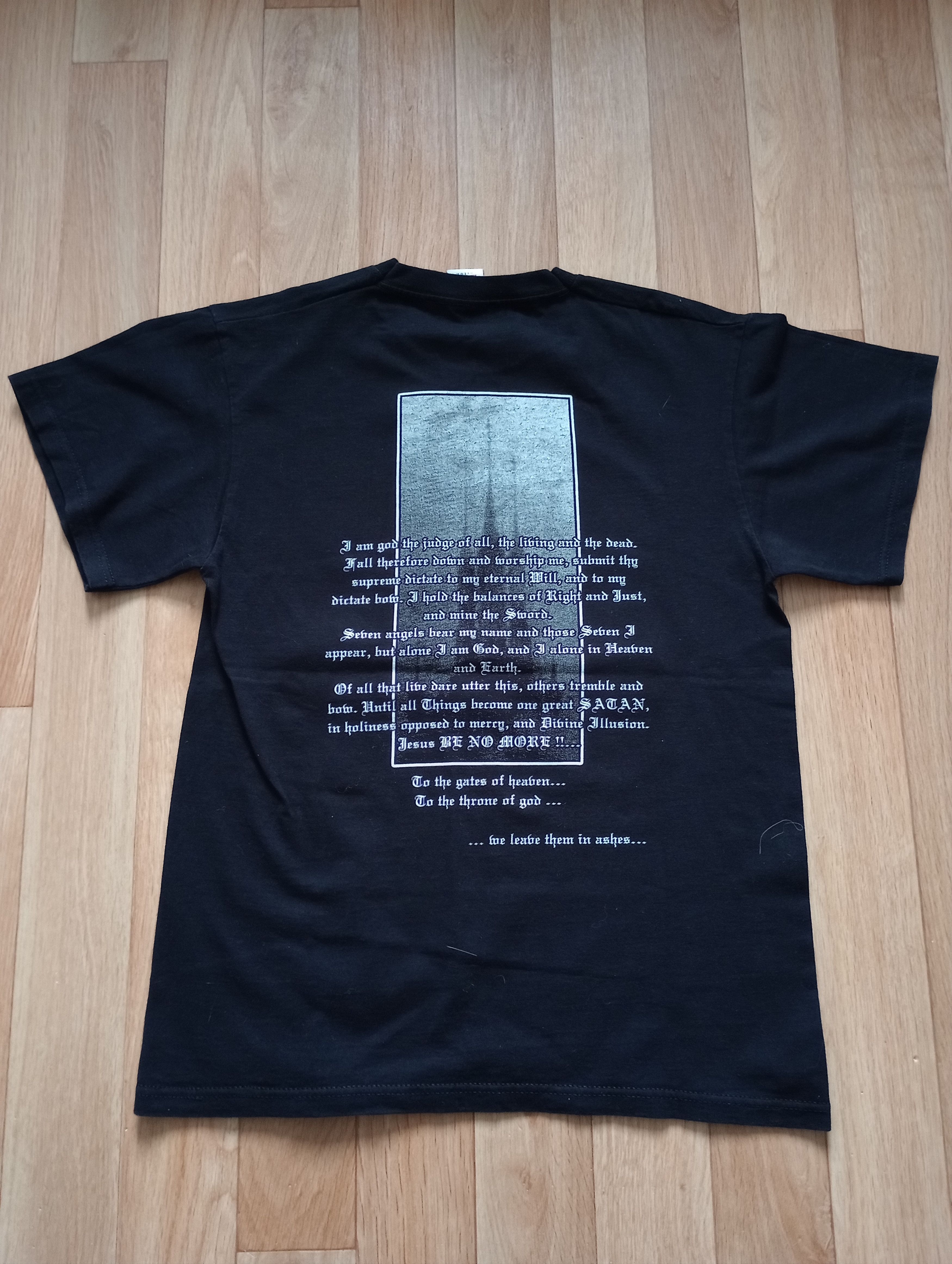 Other Judas iscariot shirt 1998 black metal band Size US M / EU 48-50 / 2 - 3 Thumbnail