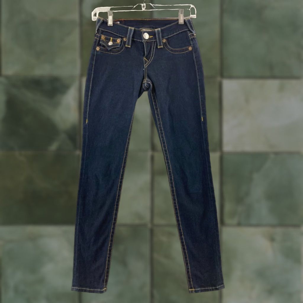 True Religion True Religion Blue Jeans Womens Size 24 USA Made Size 42" / US 20 - 1 Thumbnail