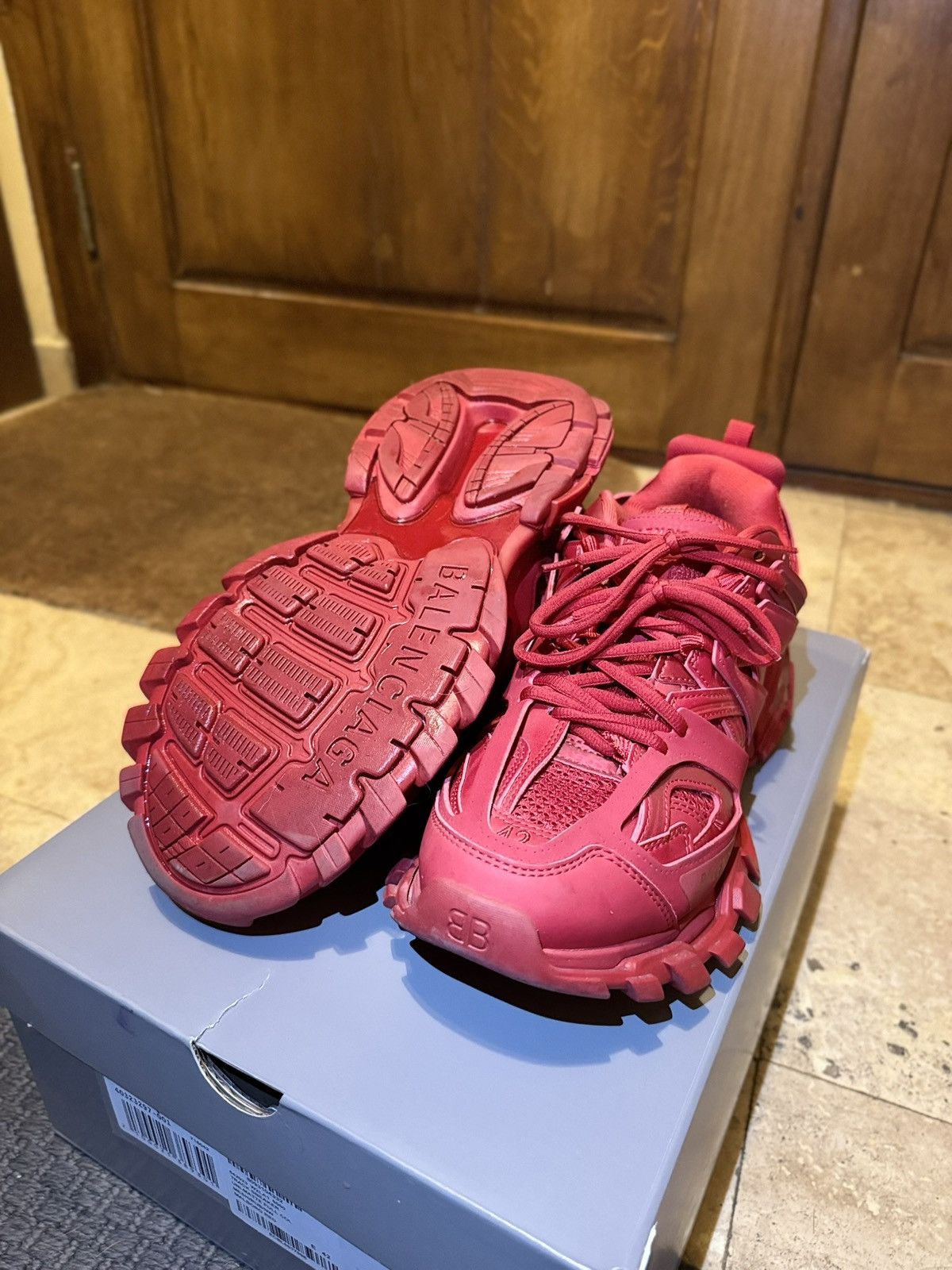 Balenciaga Balenciaga Track , red Size US 9 / EU 42 - 3 Thumbnail
